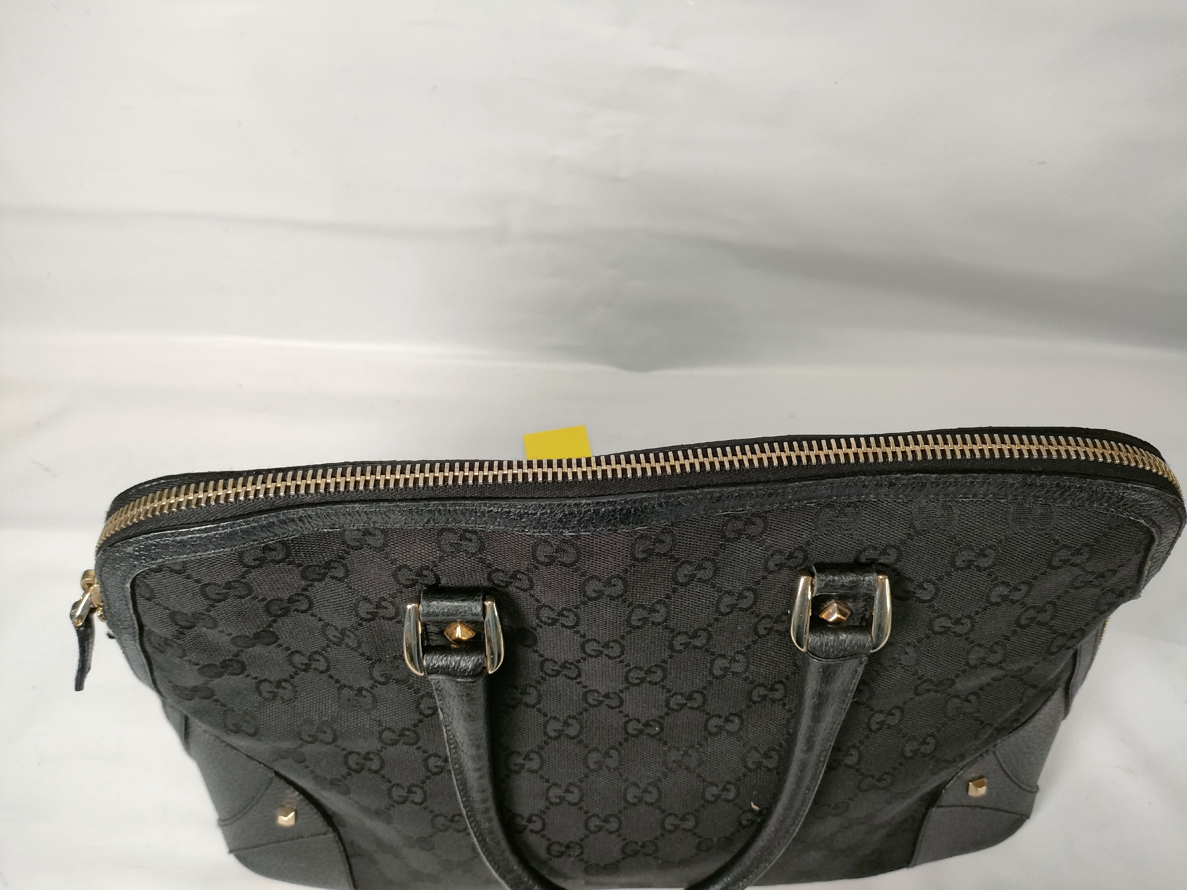 GG Canvas Handbag 131024 Black Handbag — view 8
