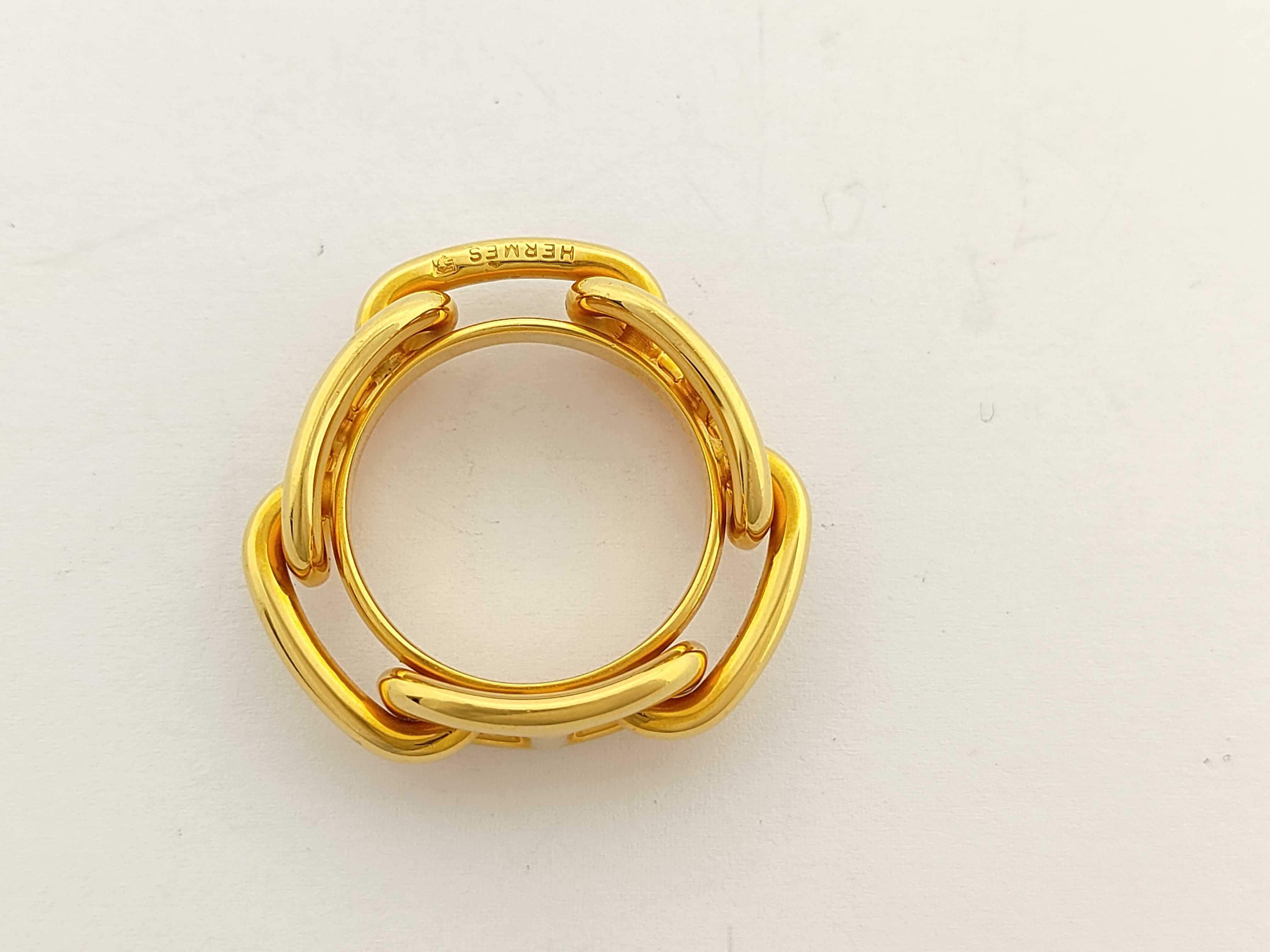 Chaine d'Ancre Gold Scarf Ring and other accessories — view 2