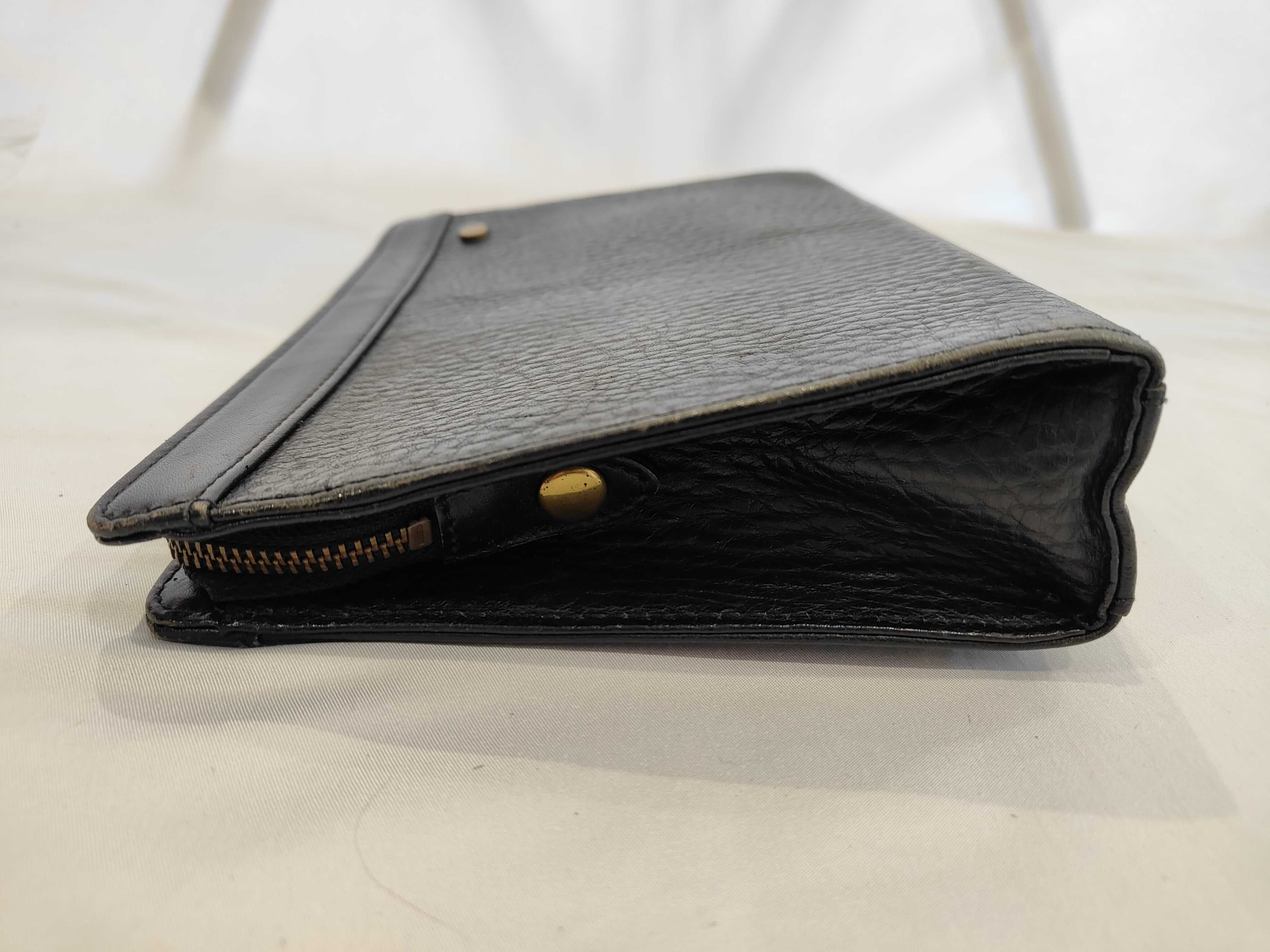 Second Bag Pouch Black Leather Nova Check Second Bag — view 6