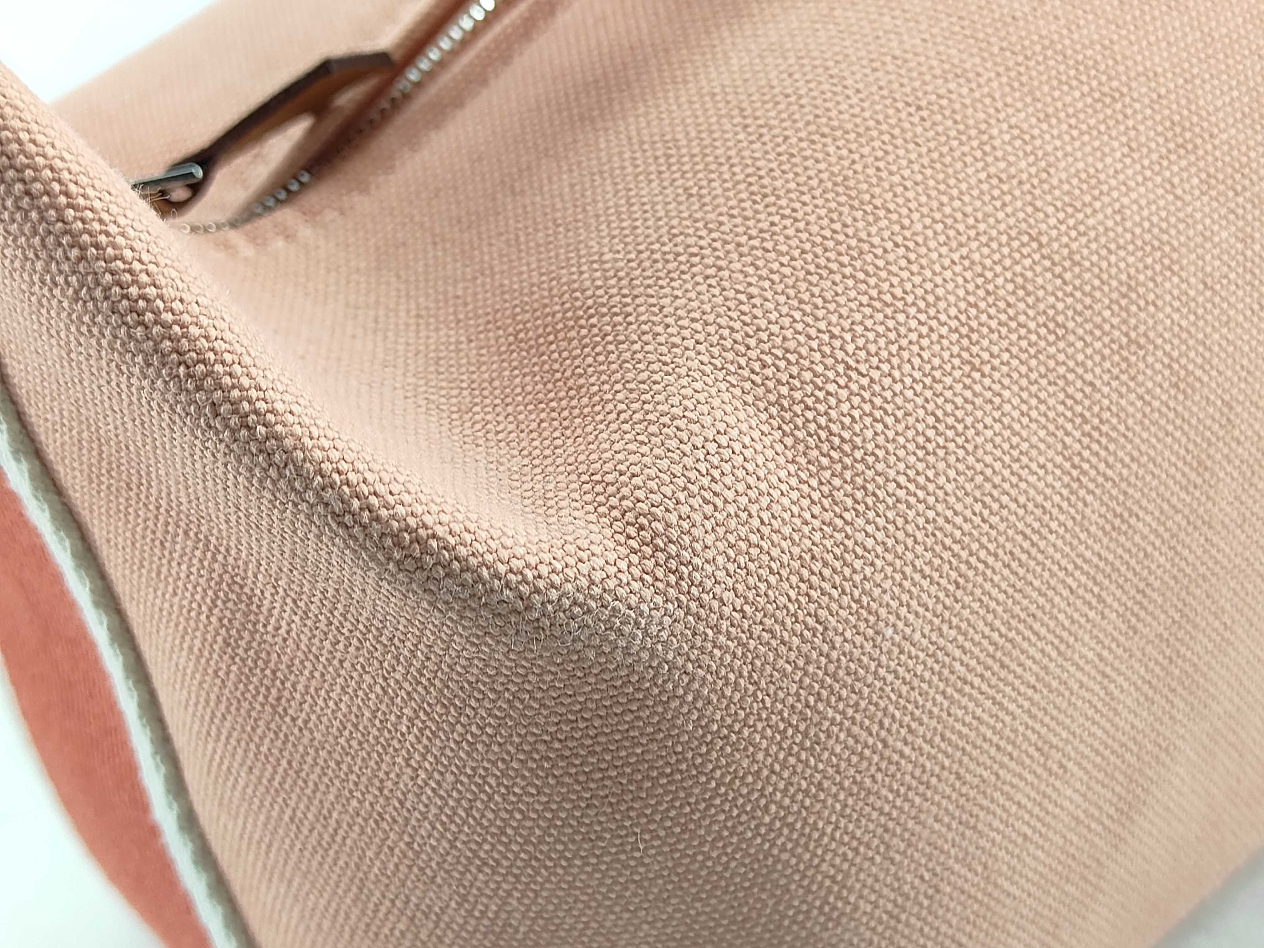 Bride à Black PM Canvas Red Silver Hardware Pouch — view 13