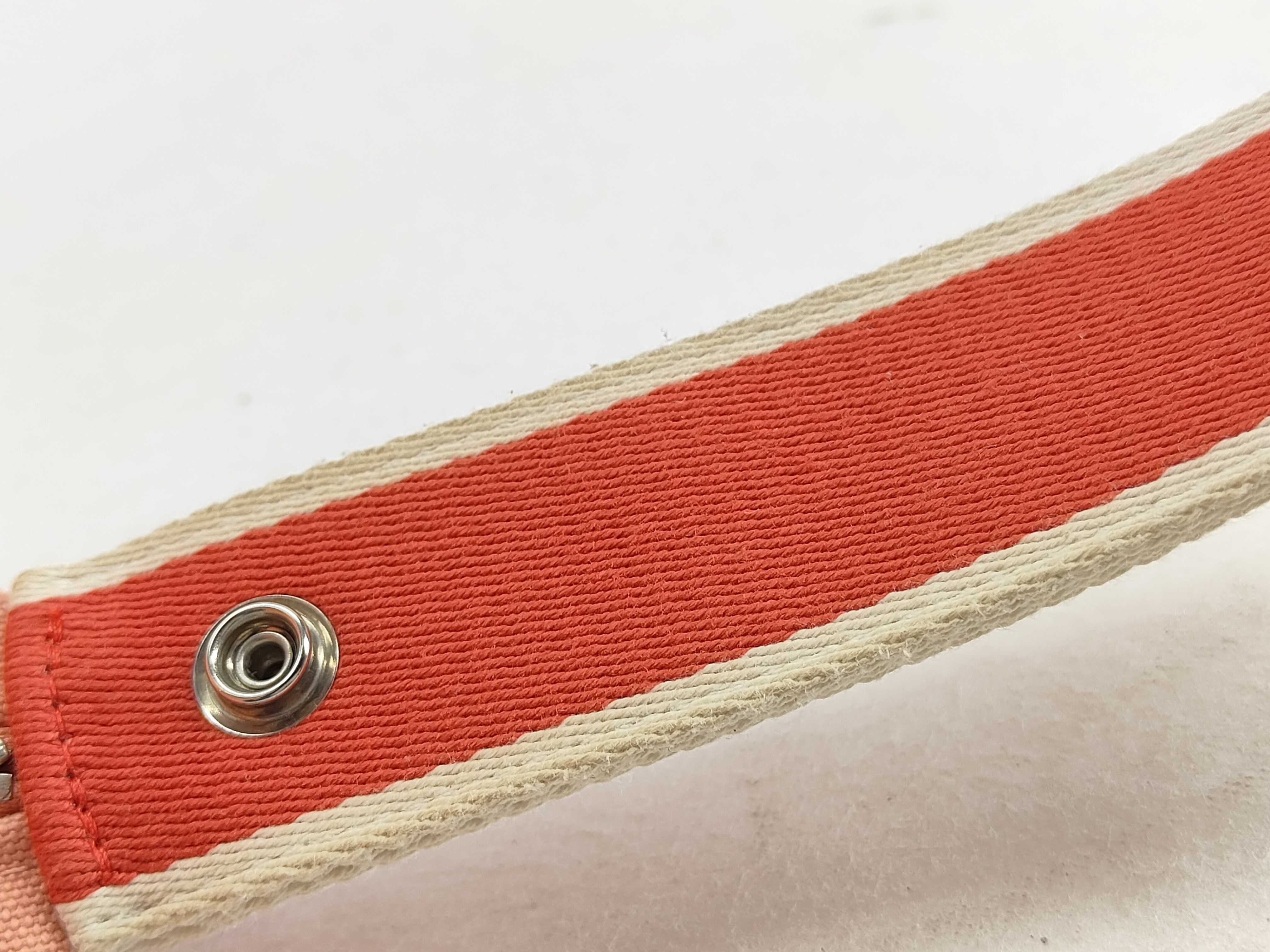 Bride à Black PM Canvas Red Silver Hardware Pouch — view 14