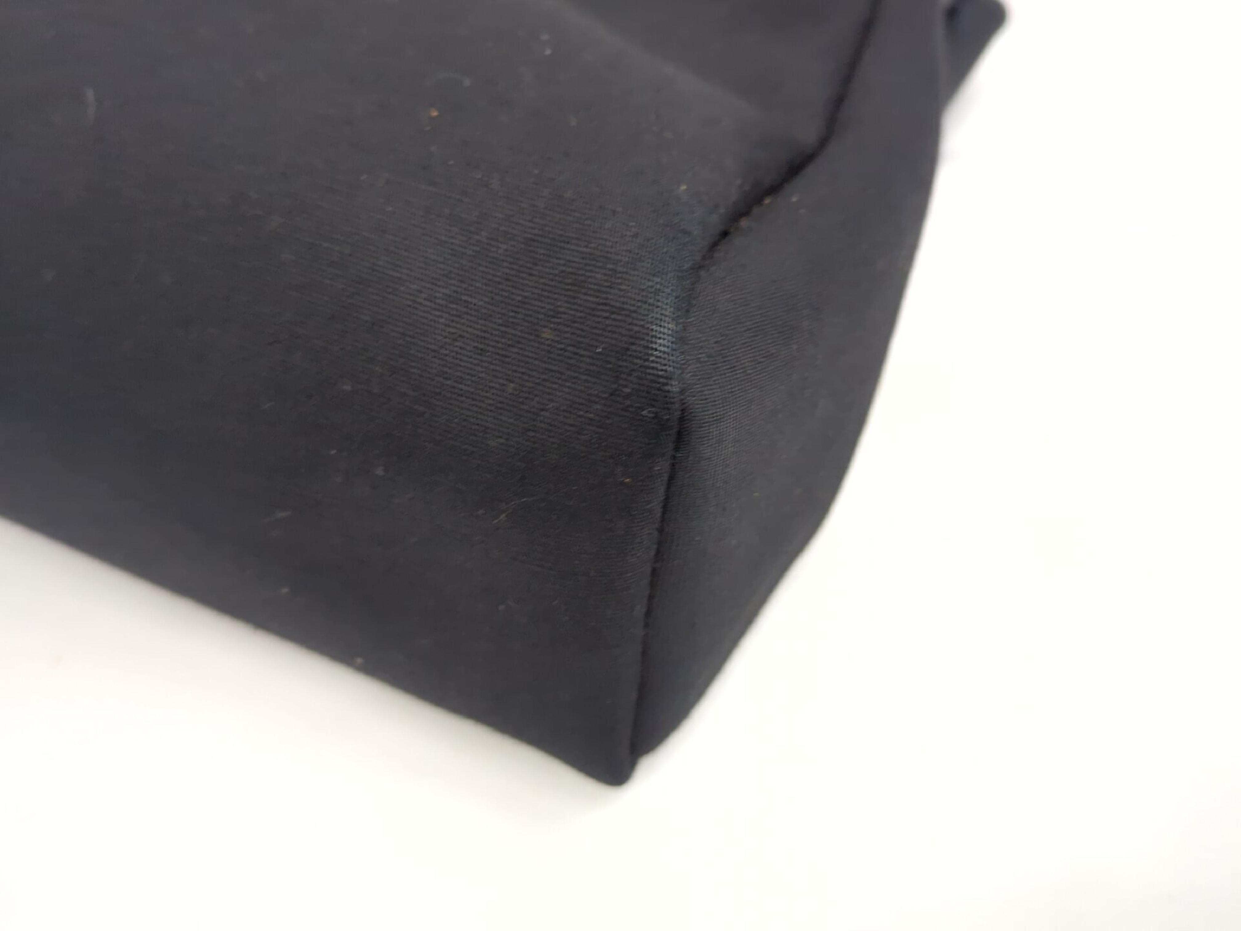 Herbag PM Toile H Black F stamp with stopper handbag — view 4