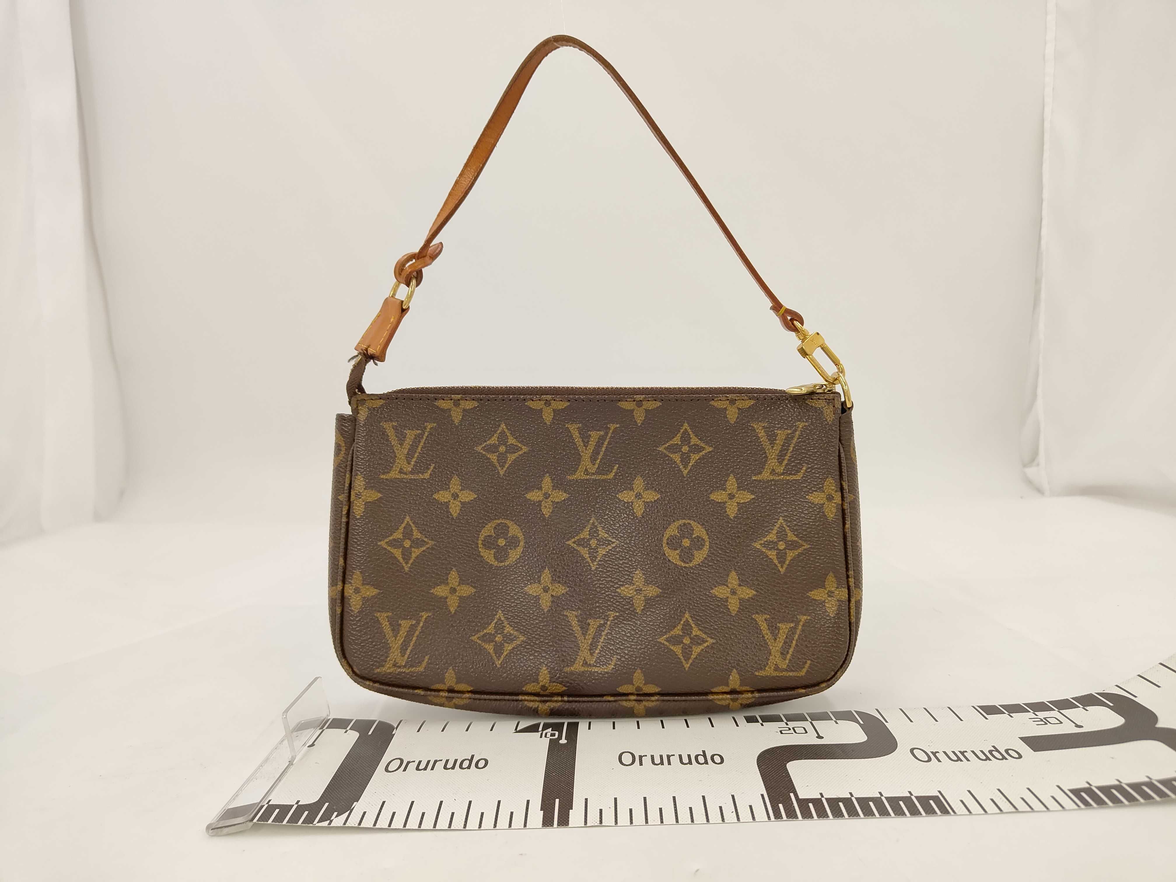 Monogram Pochette Accessoires M51980 MI1919 Brown Pouch — view 2