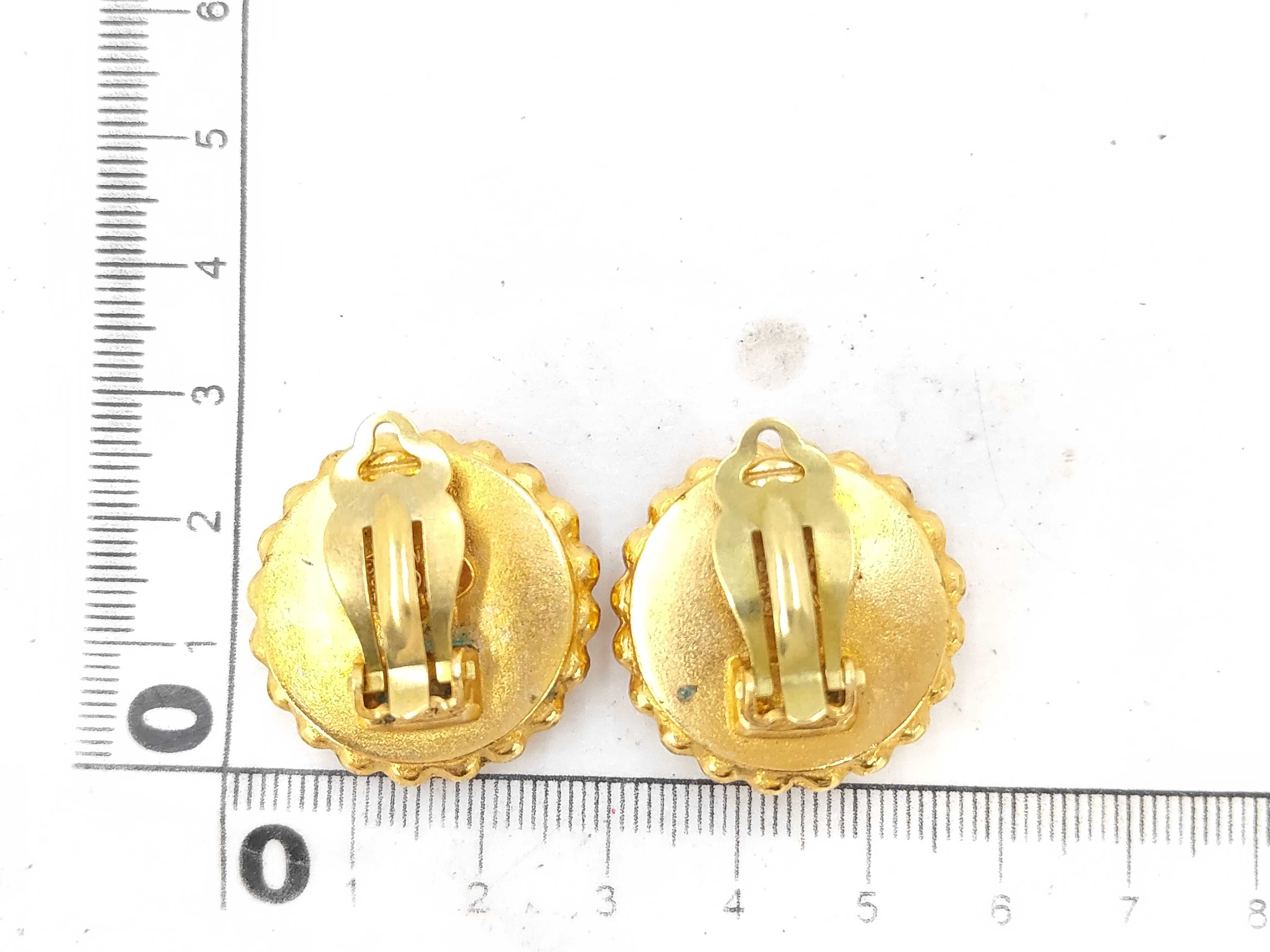 95A Earrings, Coco Mark Round Earrings — view 6