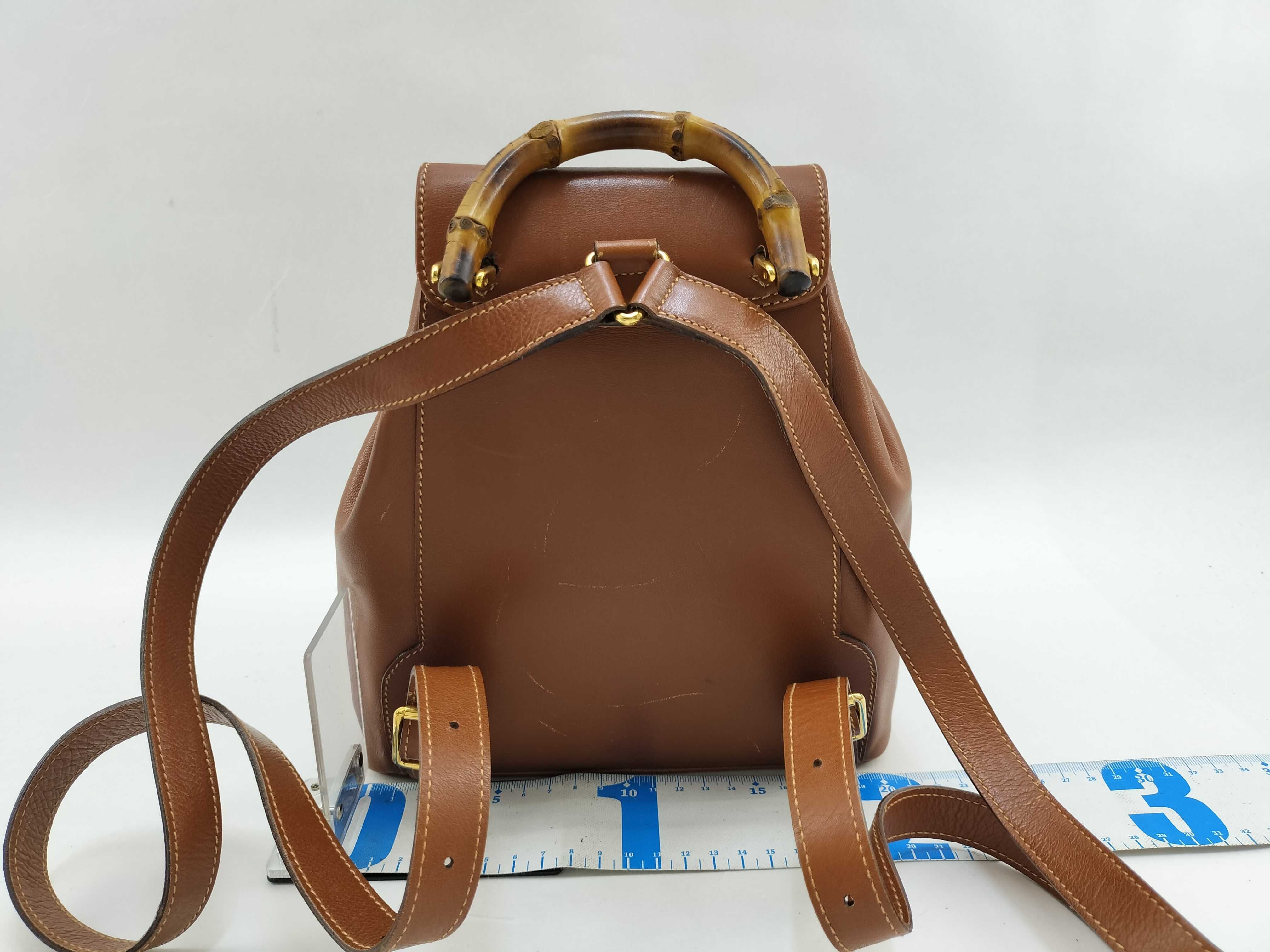 Bamboo Vintage Gucci Bamboo Mini Backpack — view 2