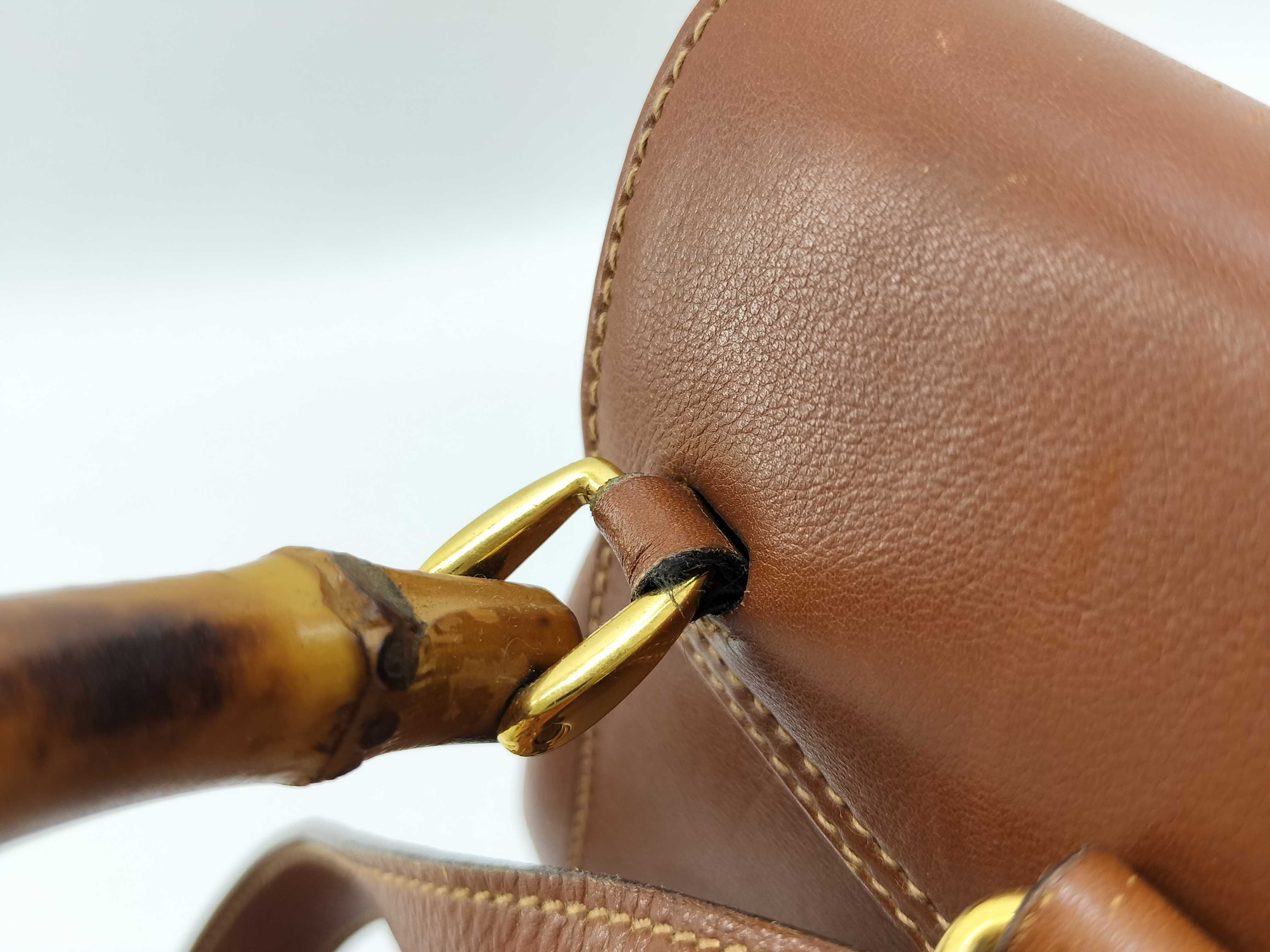 Bamboo Vintage Gucci Bamboo Mini Backpack — view 4