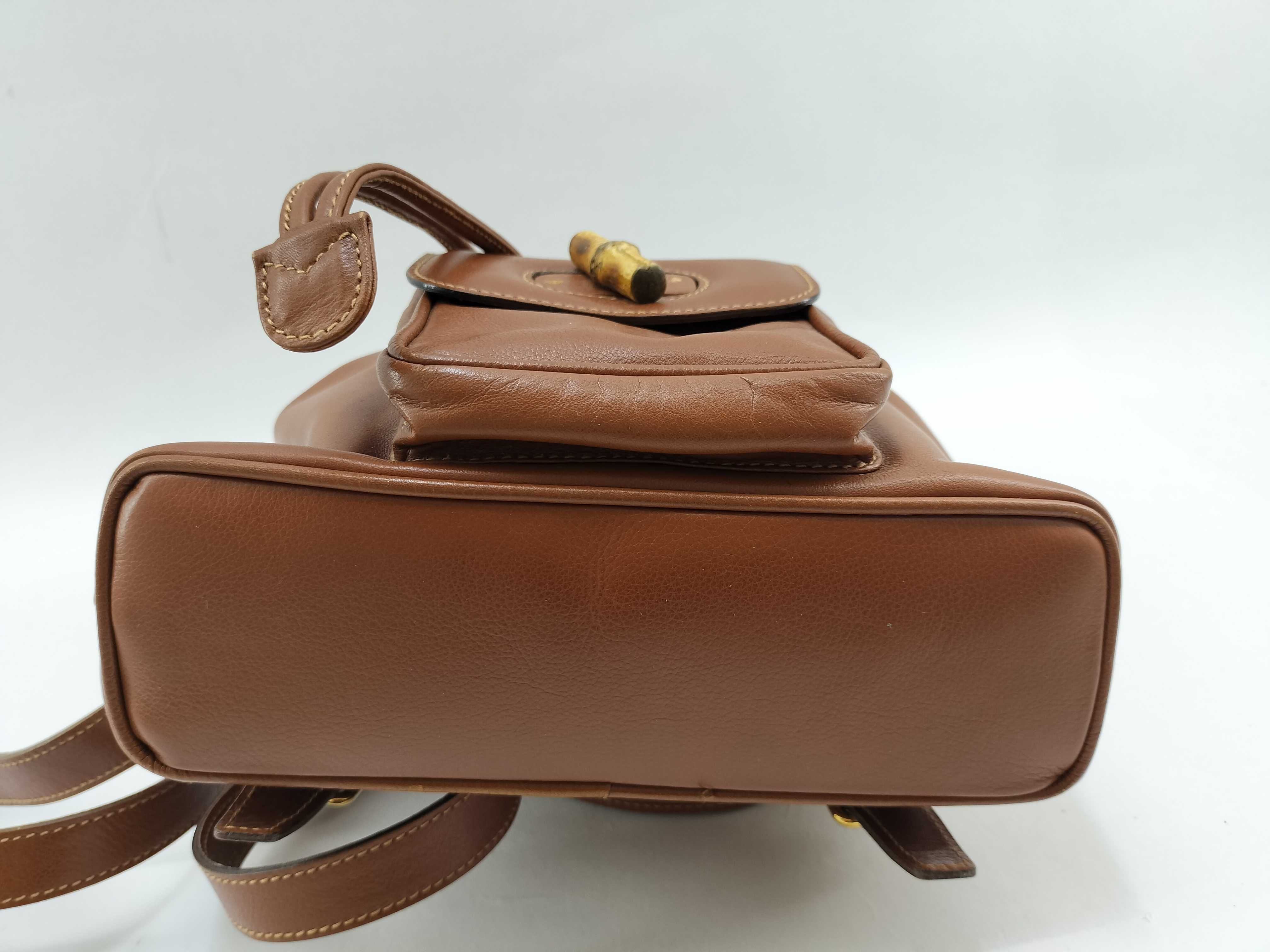 Bamboo Vintage Gucci Bamboo Mini Backpack — view 5