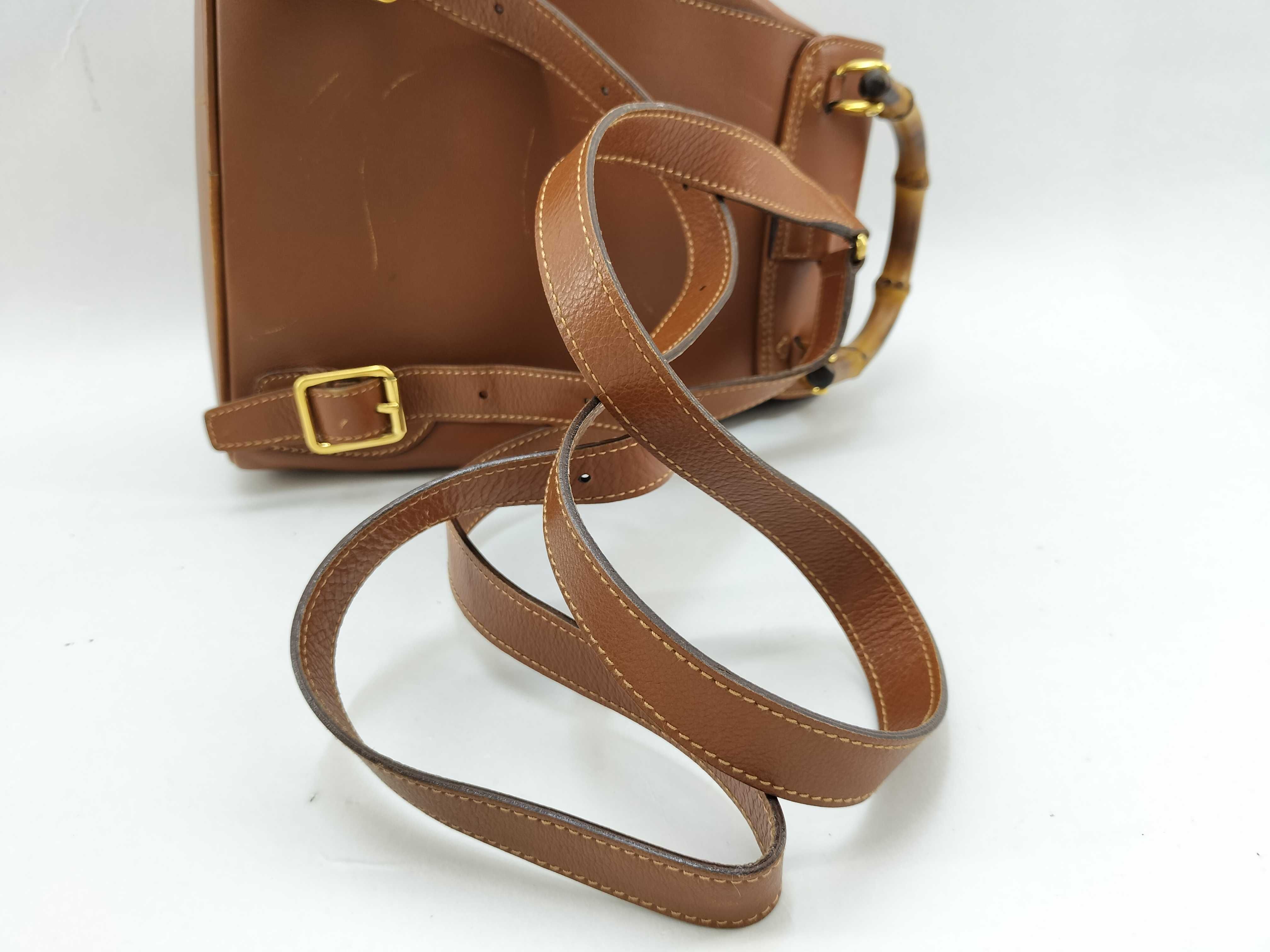 Bamboo Vintage Gucci Bamboo Mini Backpack — view 8