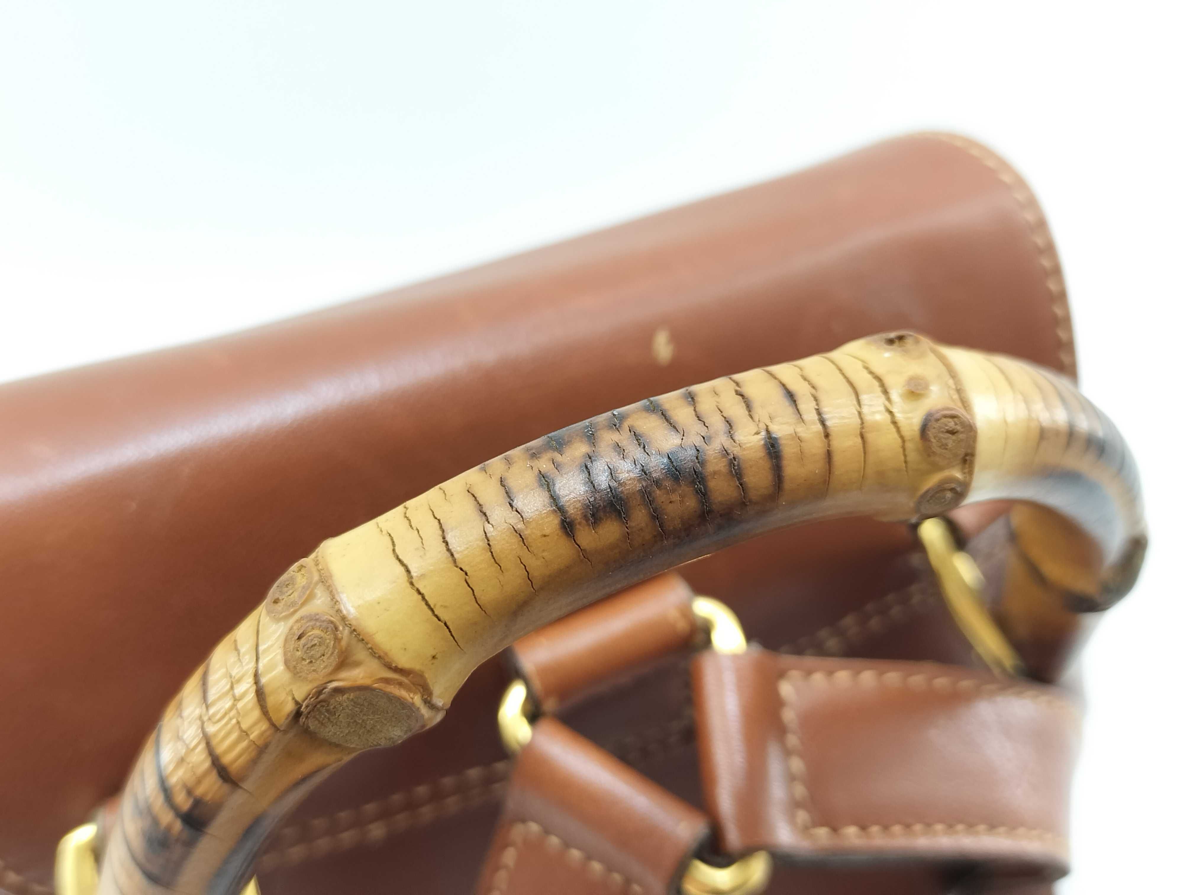 Bamboo Vintage Gucci Bamboo Mini Backpack — view 9
