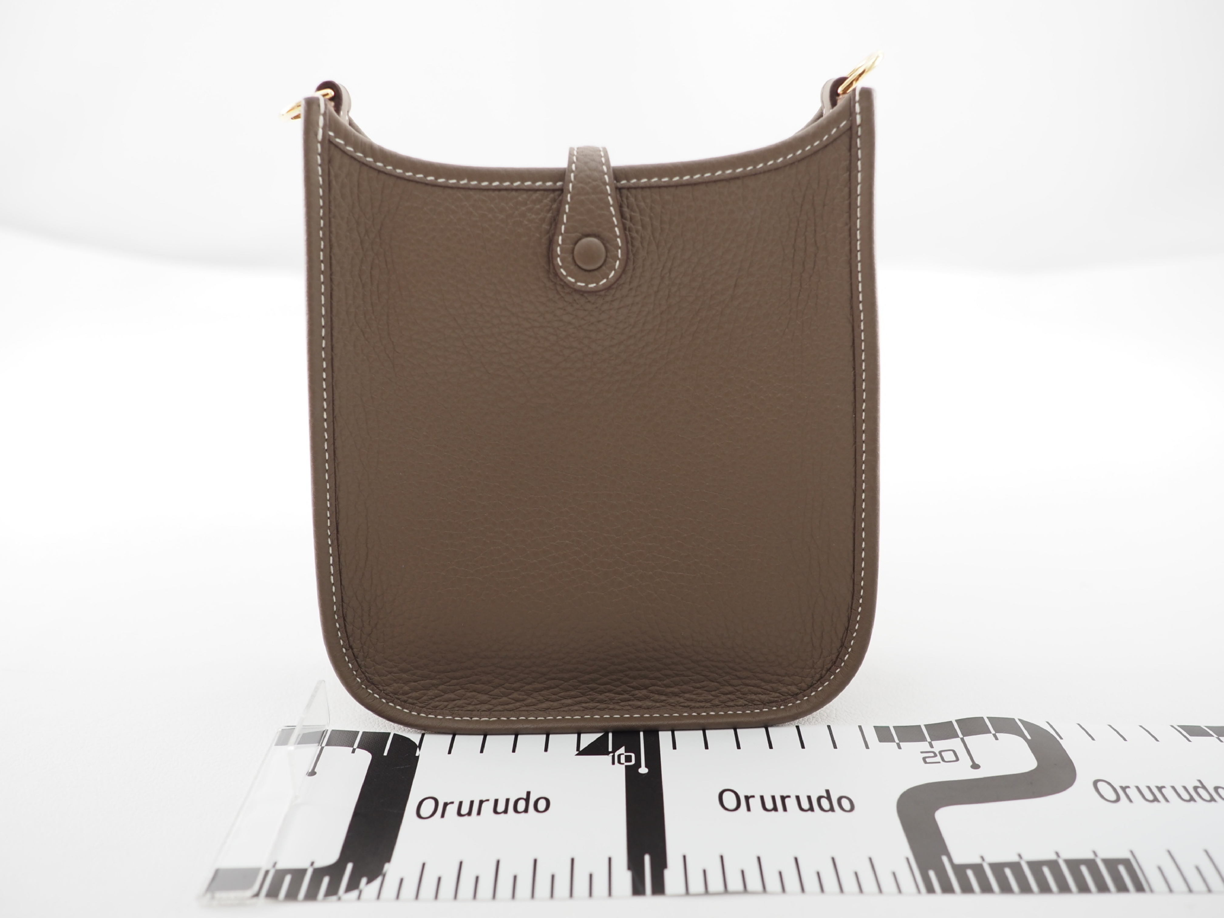 Evelyne TPM 2024 Shoulder Bag in Etoupe with Gold Hardware — view 2