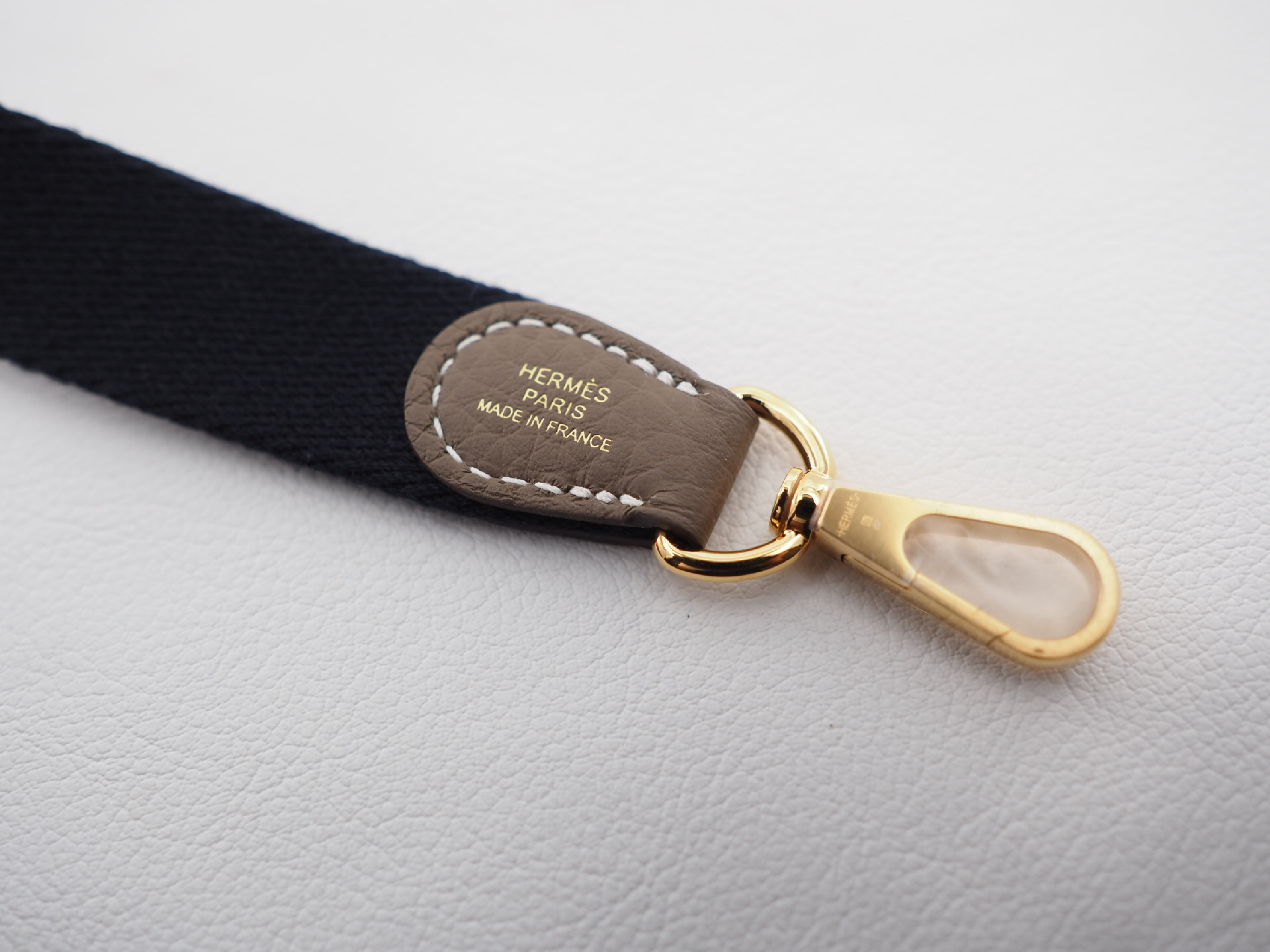 Evelyne TPM 2024 Shoulder Bag in Etoupe with Gold Hardware — view 10