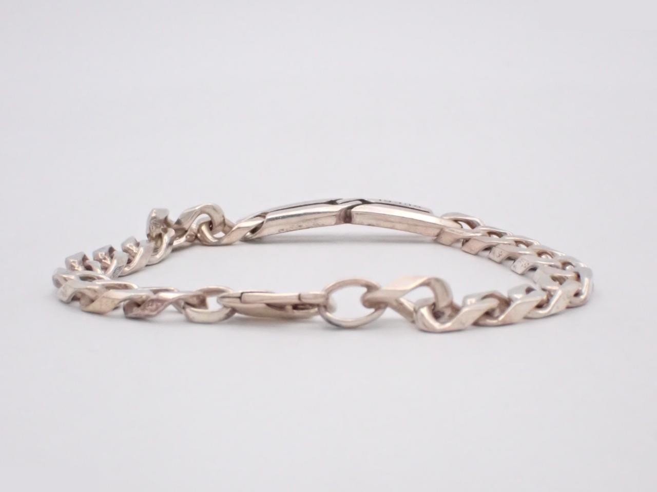 Silver bracelet, 925 sterling silver, 24.5g, wrist circumference approximately 19cm — view 2