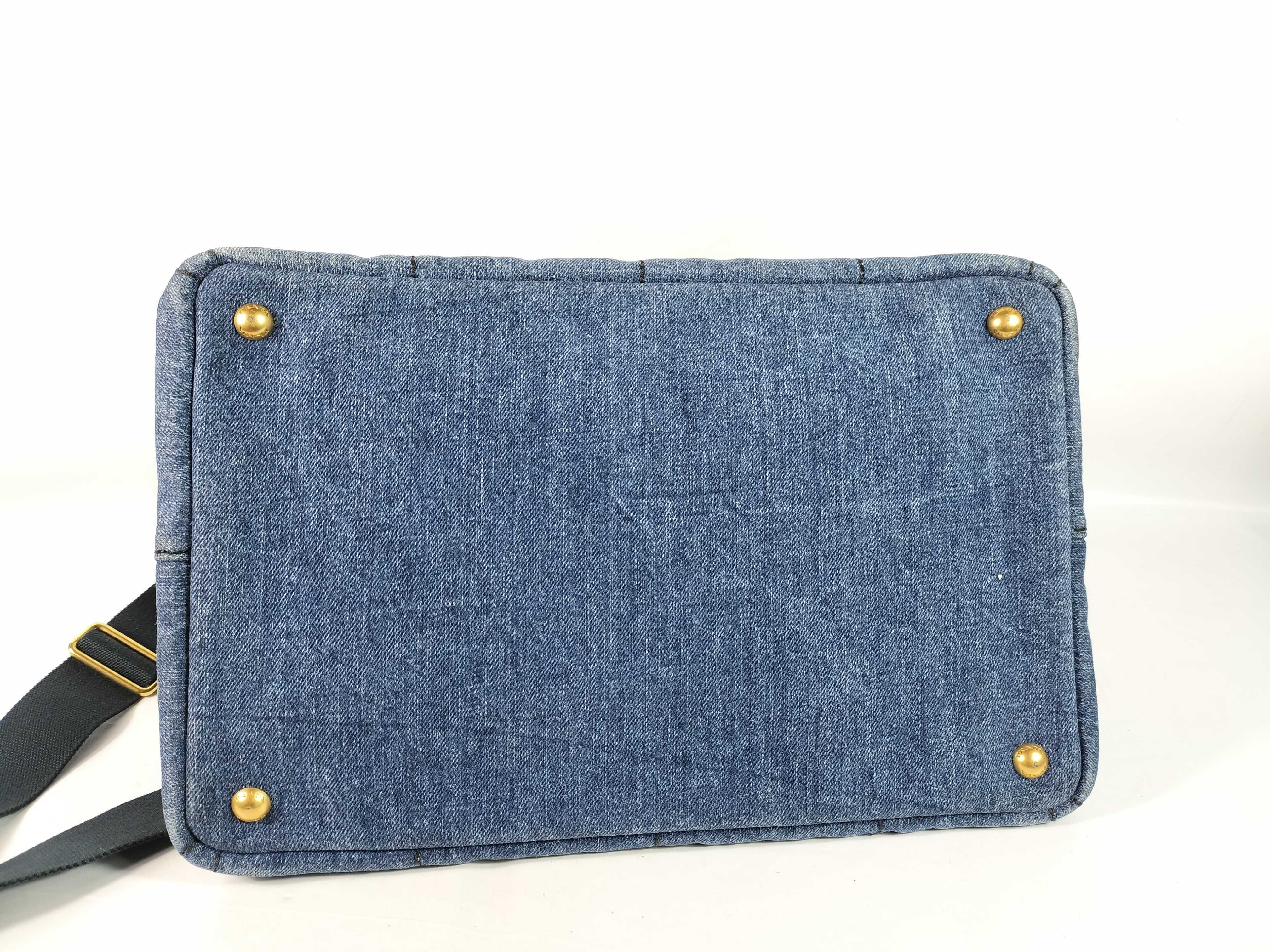 2-Way Tote Bag, Blue, with Bag (for strap) — view 7