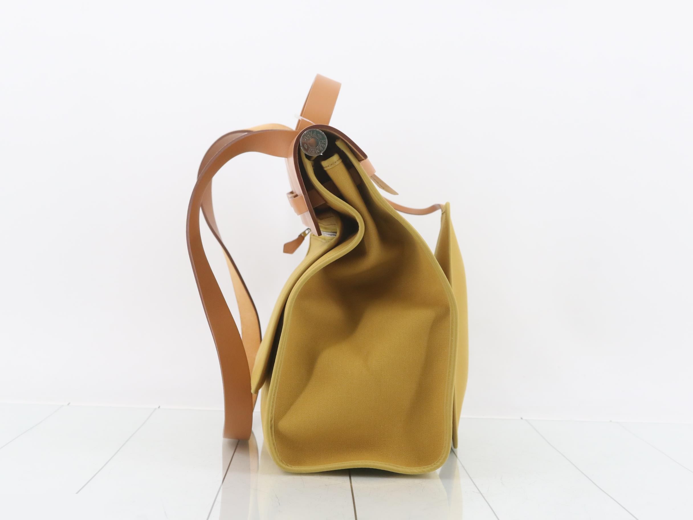 Herbag Zip Toile Leather Yellow — view 4
