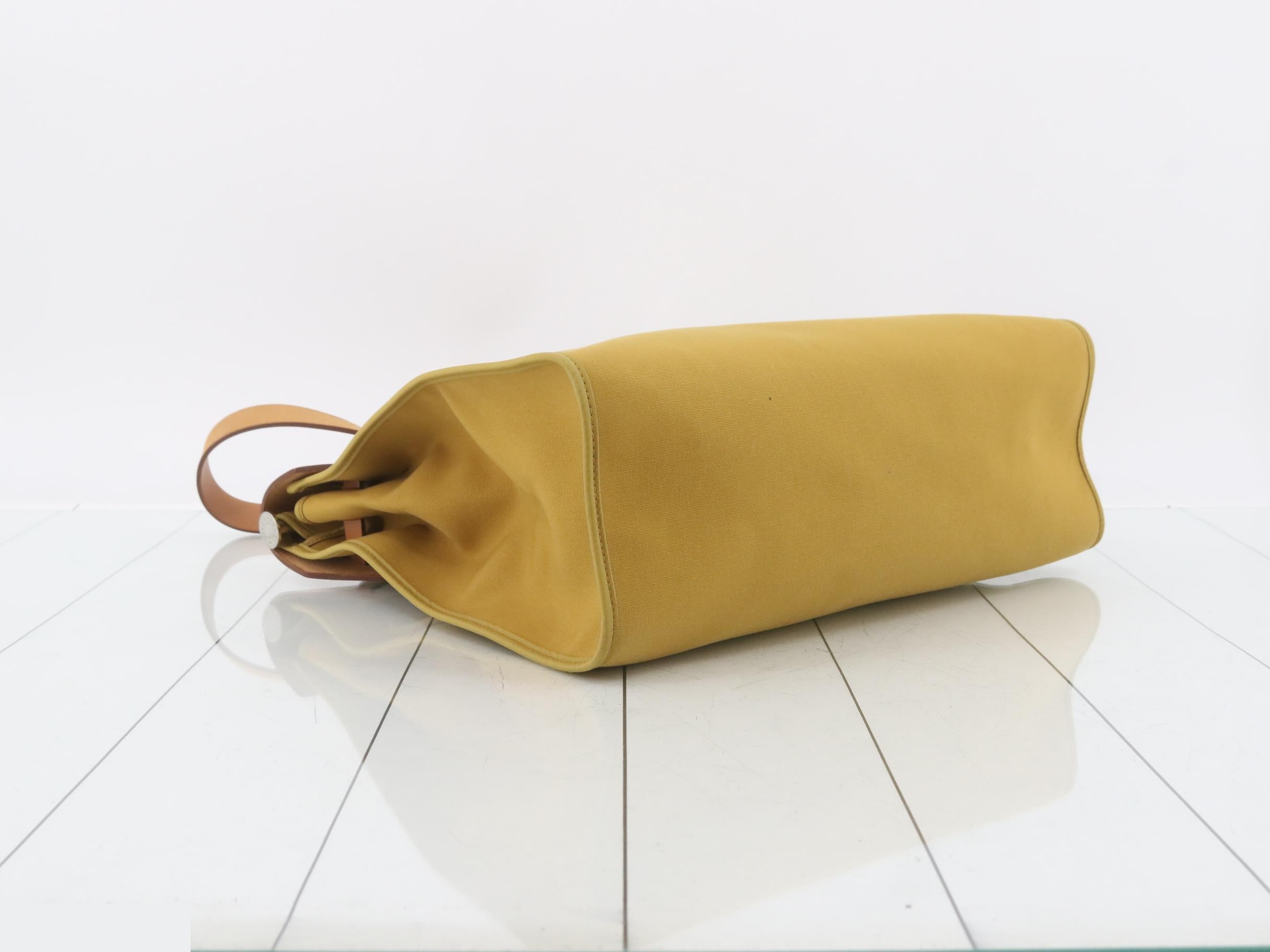 Herbag Zip Toile Leather Yellow — view 5