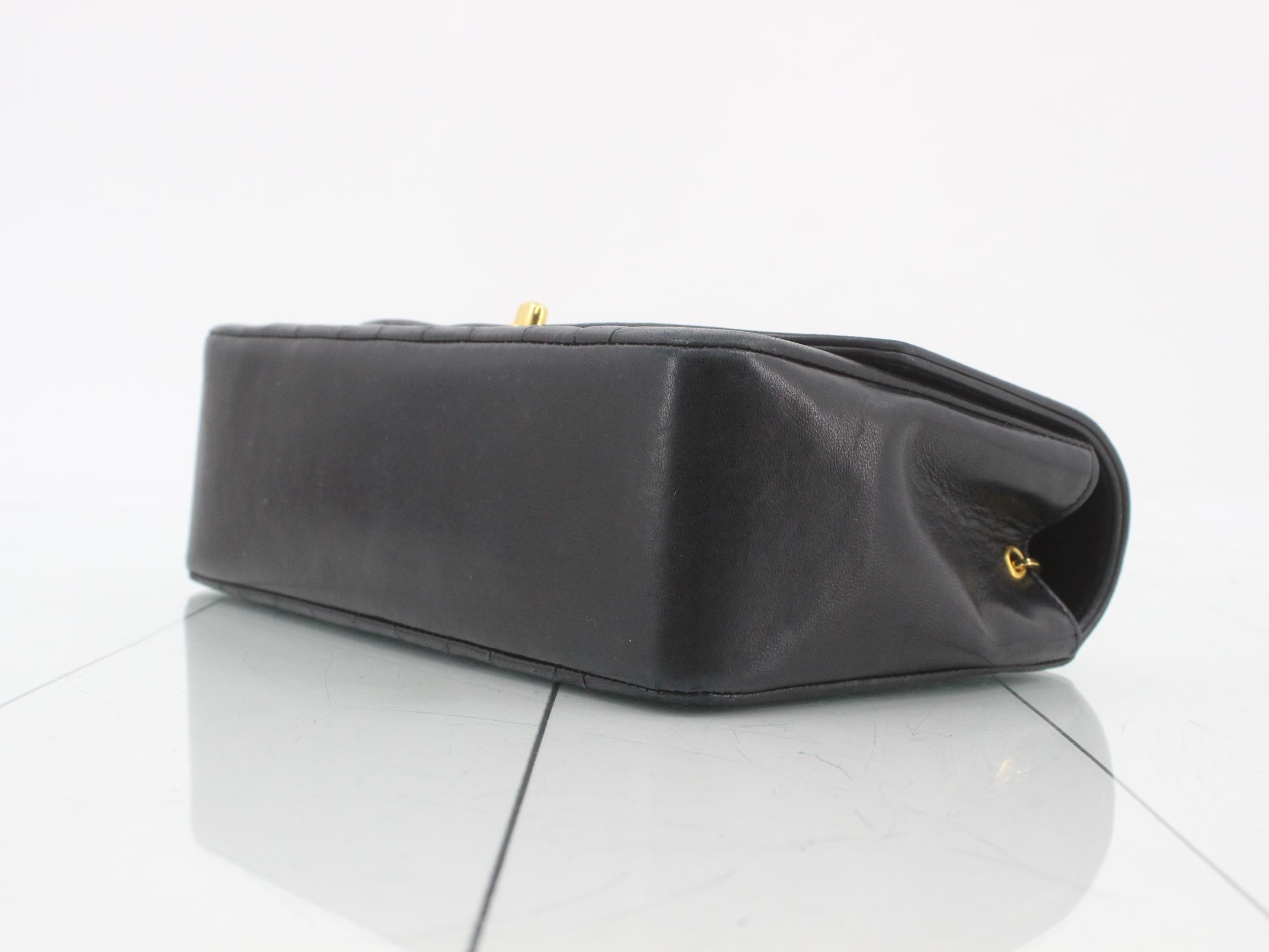 Matelassé Diana 22 Leather Turnlock Chain Shoulder Bag — view 6