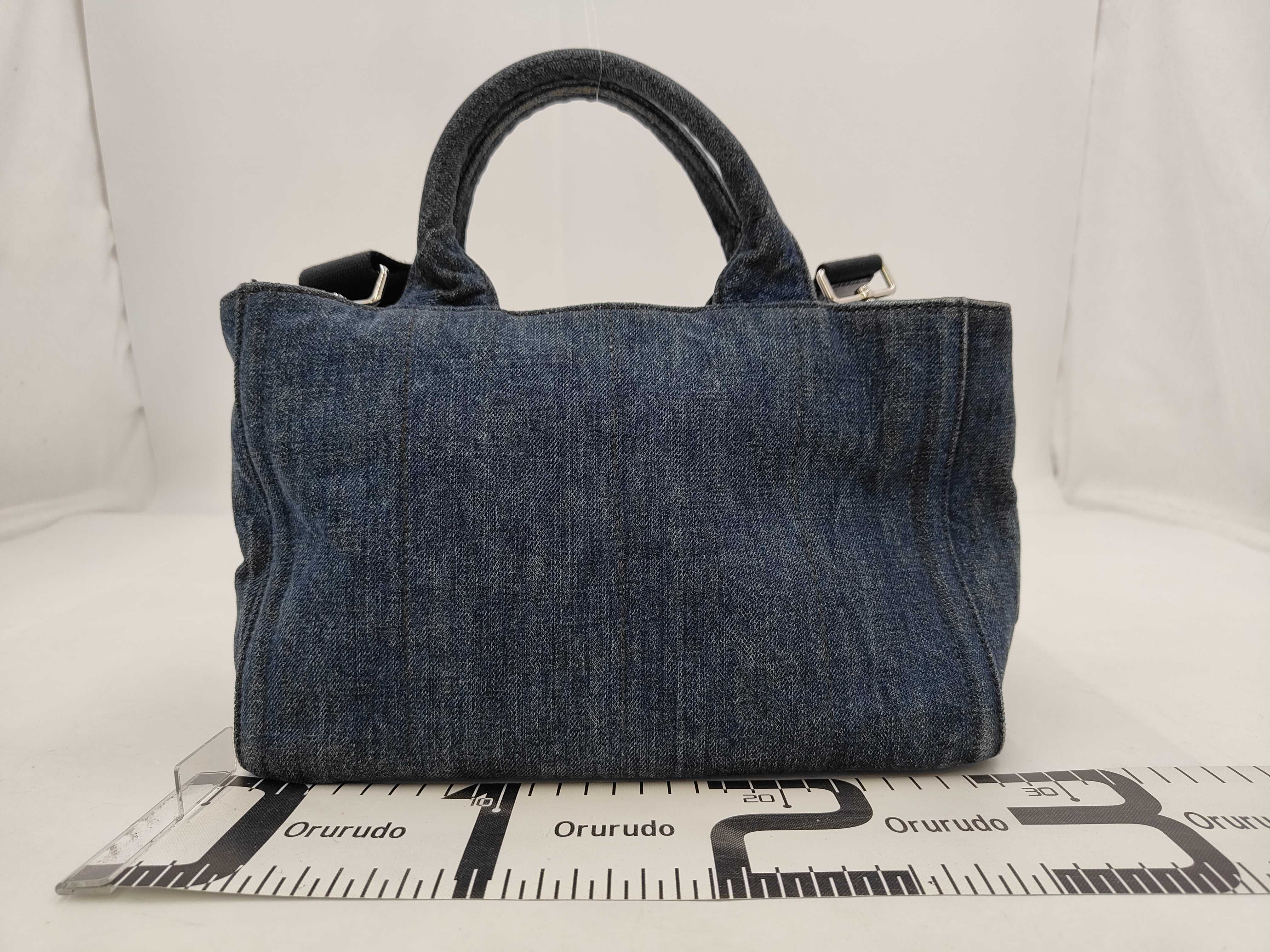 Canapa 2-Way Tote Bag, Indigo Handbag — view 2