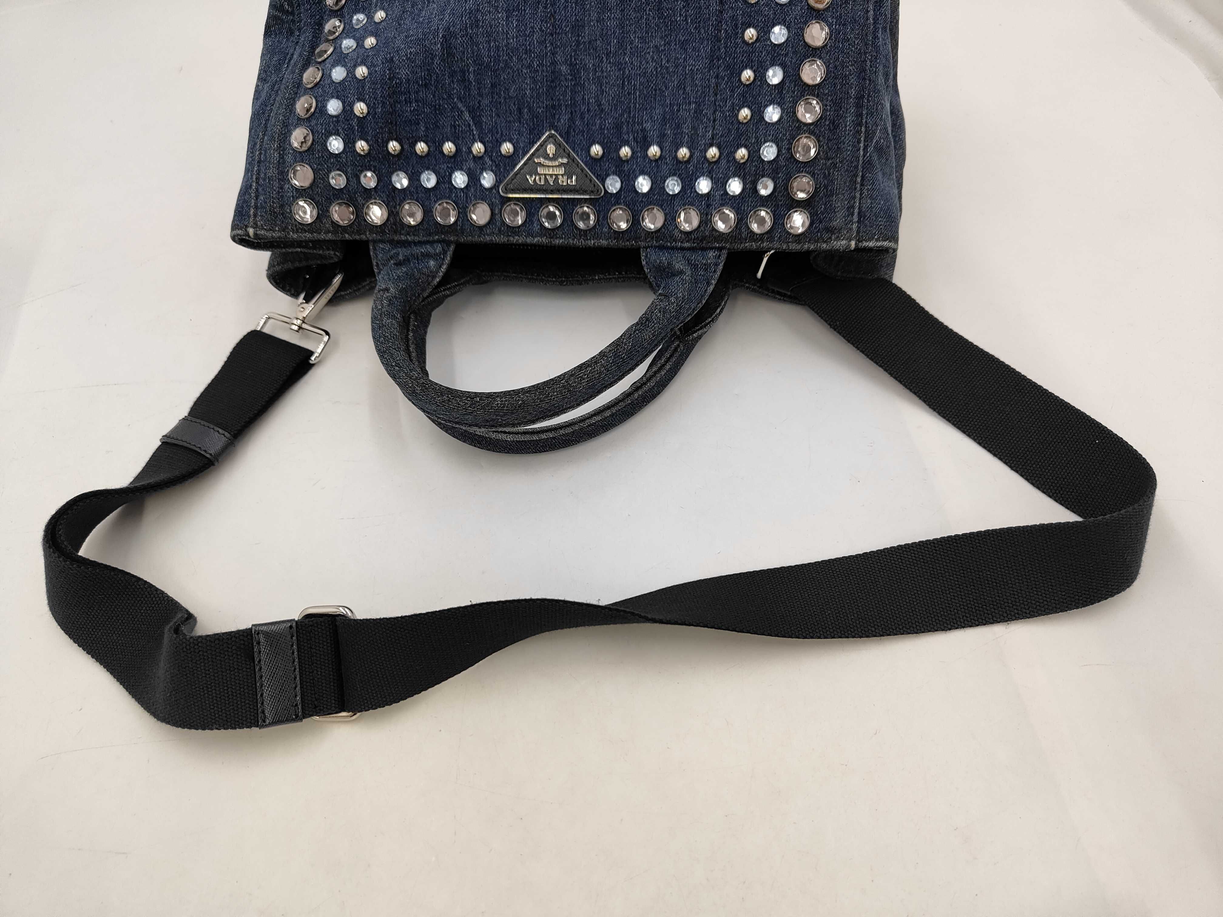 Canapa 2-Way Tote Bag, Indigo Handbag — view 5