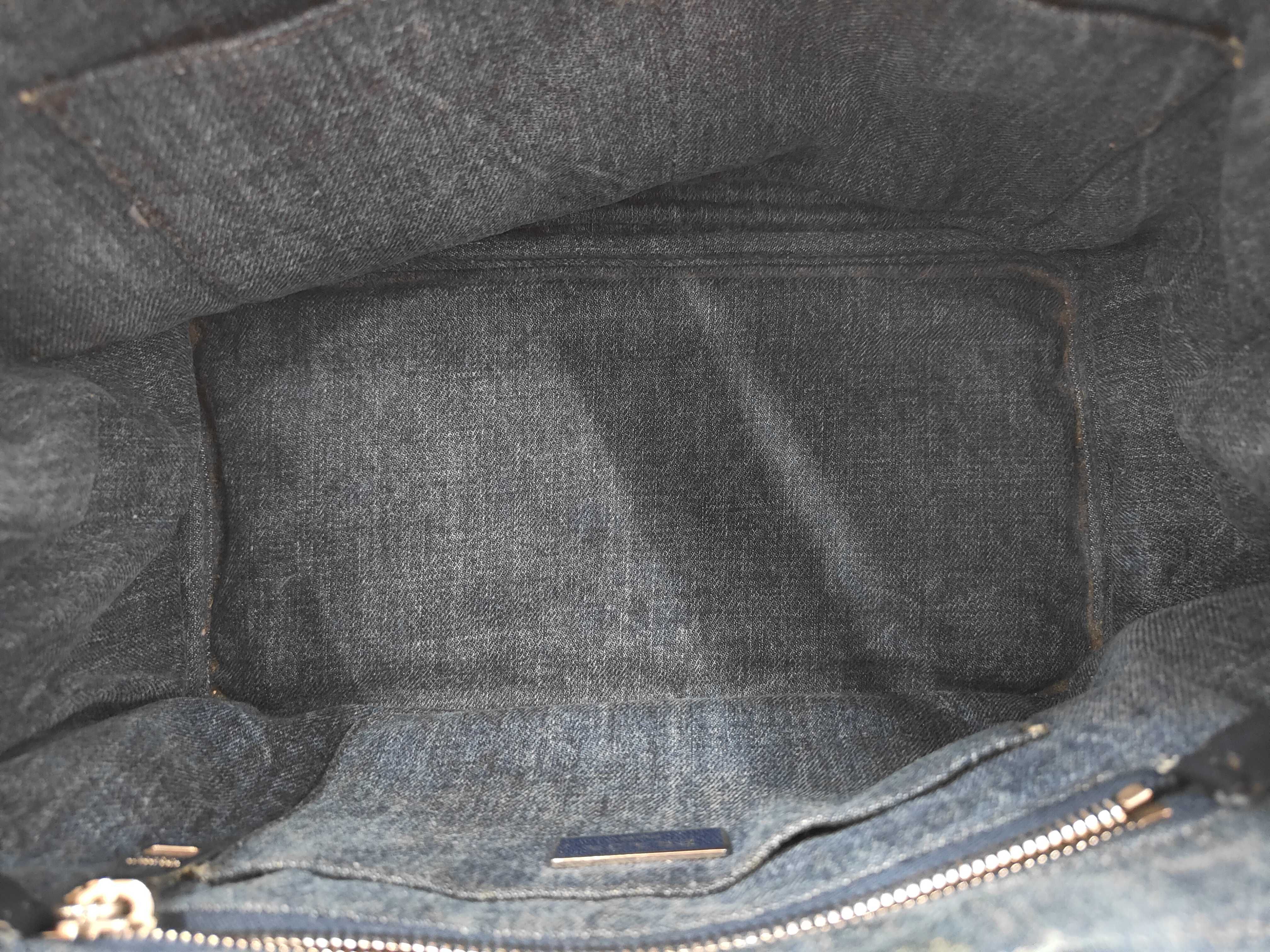 Canapa 2-Way Tote Bag, Indigo Handbag — view 9
