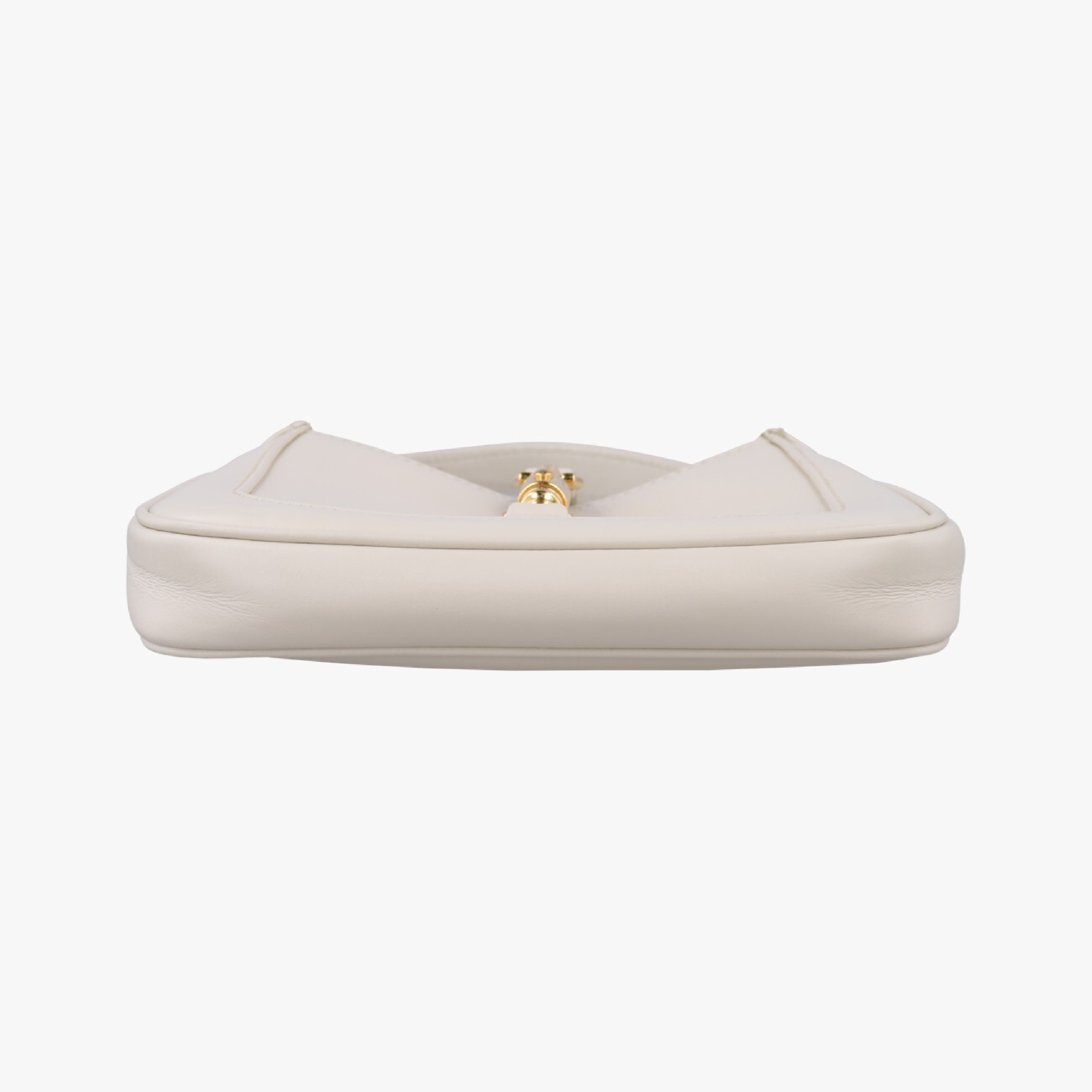 Jackie 1961 White Leather Handbag 637091 B034073590 — view 3