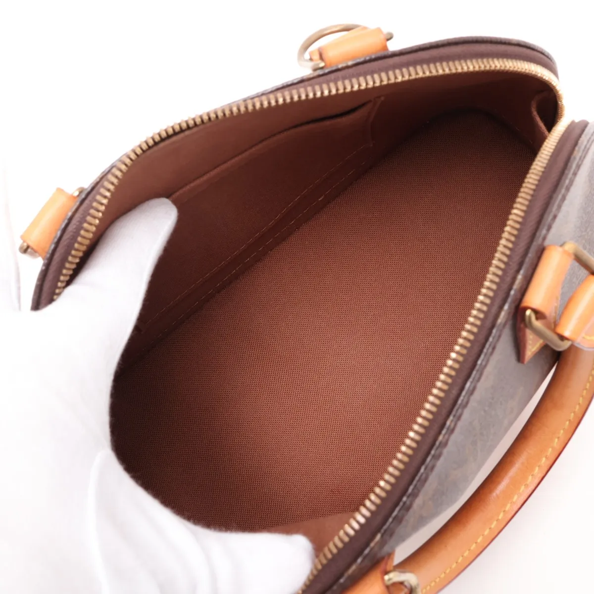 Monogram Alma BB M53152 AR0241 Brown (RFID detected) — view 8