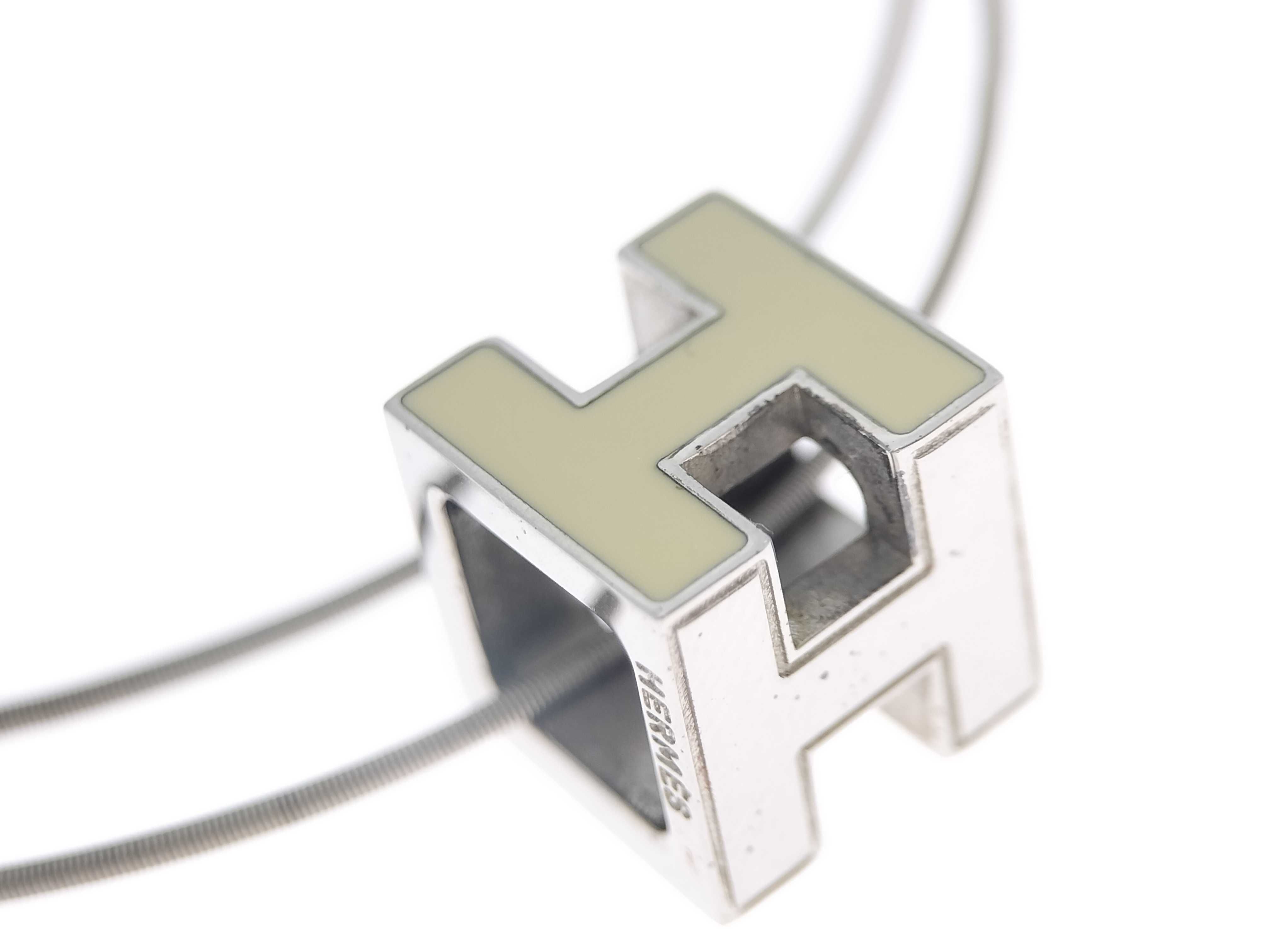 Cage d'H H-Cube Wire Chain Silver Necklace Choker — view 11