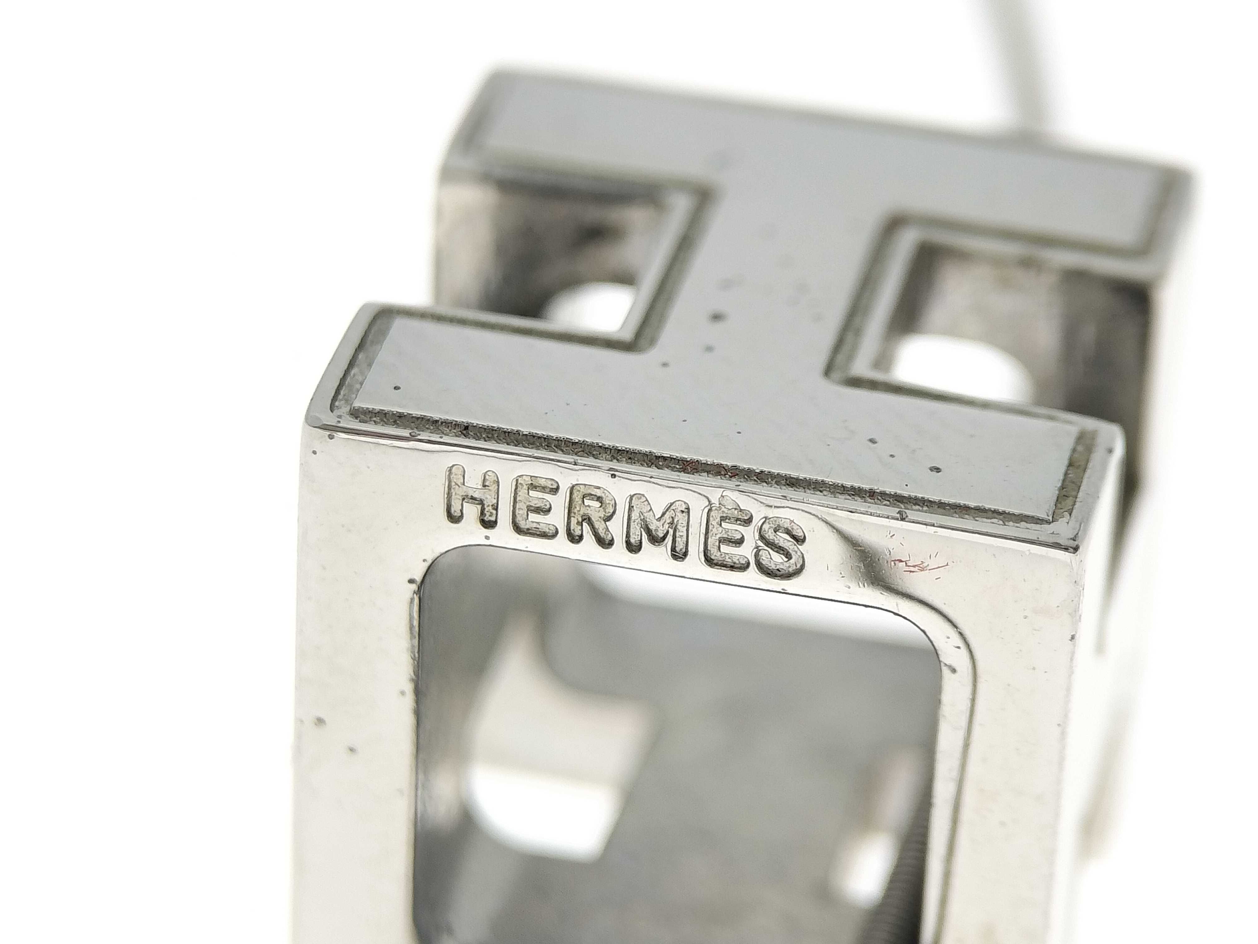 Cage d'H H-Cube Wire Chain Silver Necklace Choker — view 9