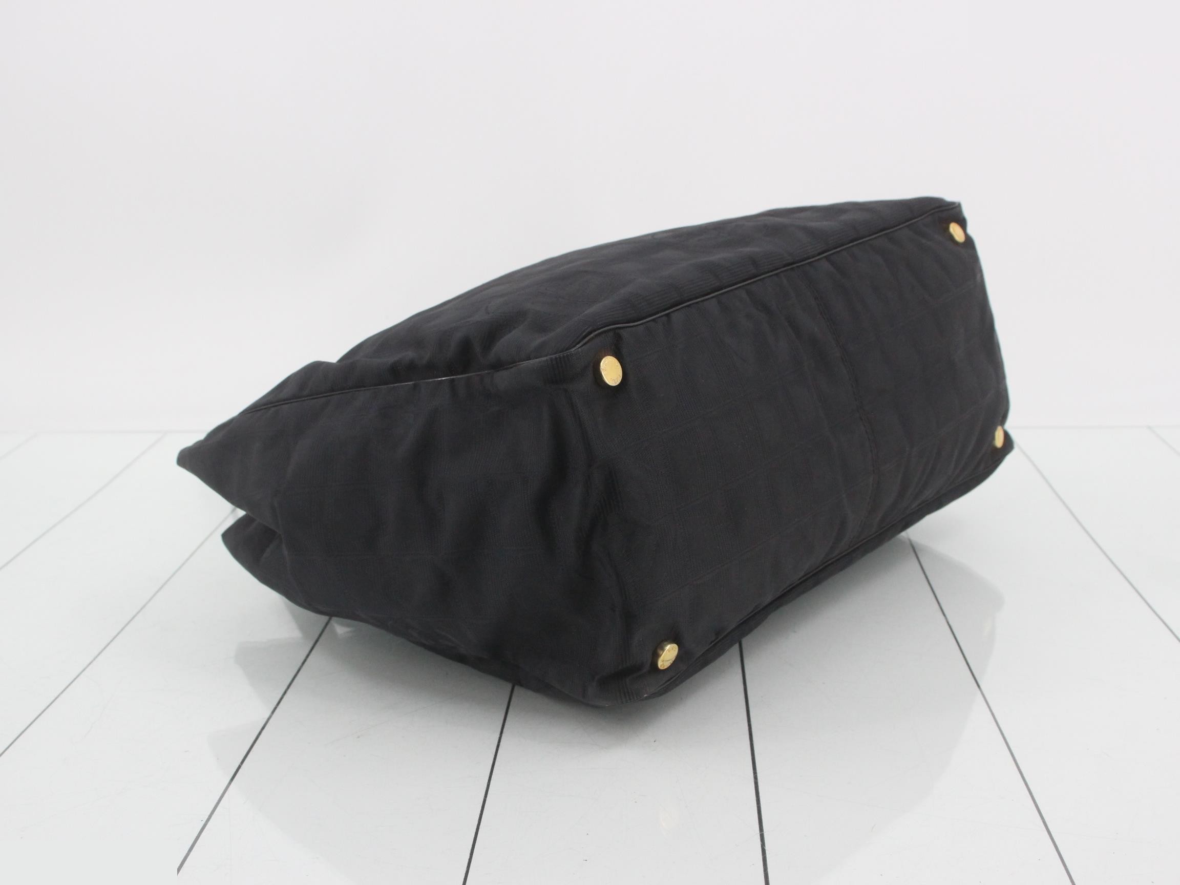 New Travel Line Nylon x Leather Tote Bag — view 5