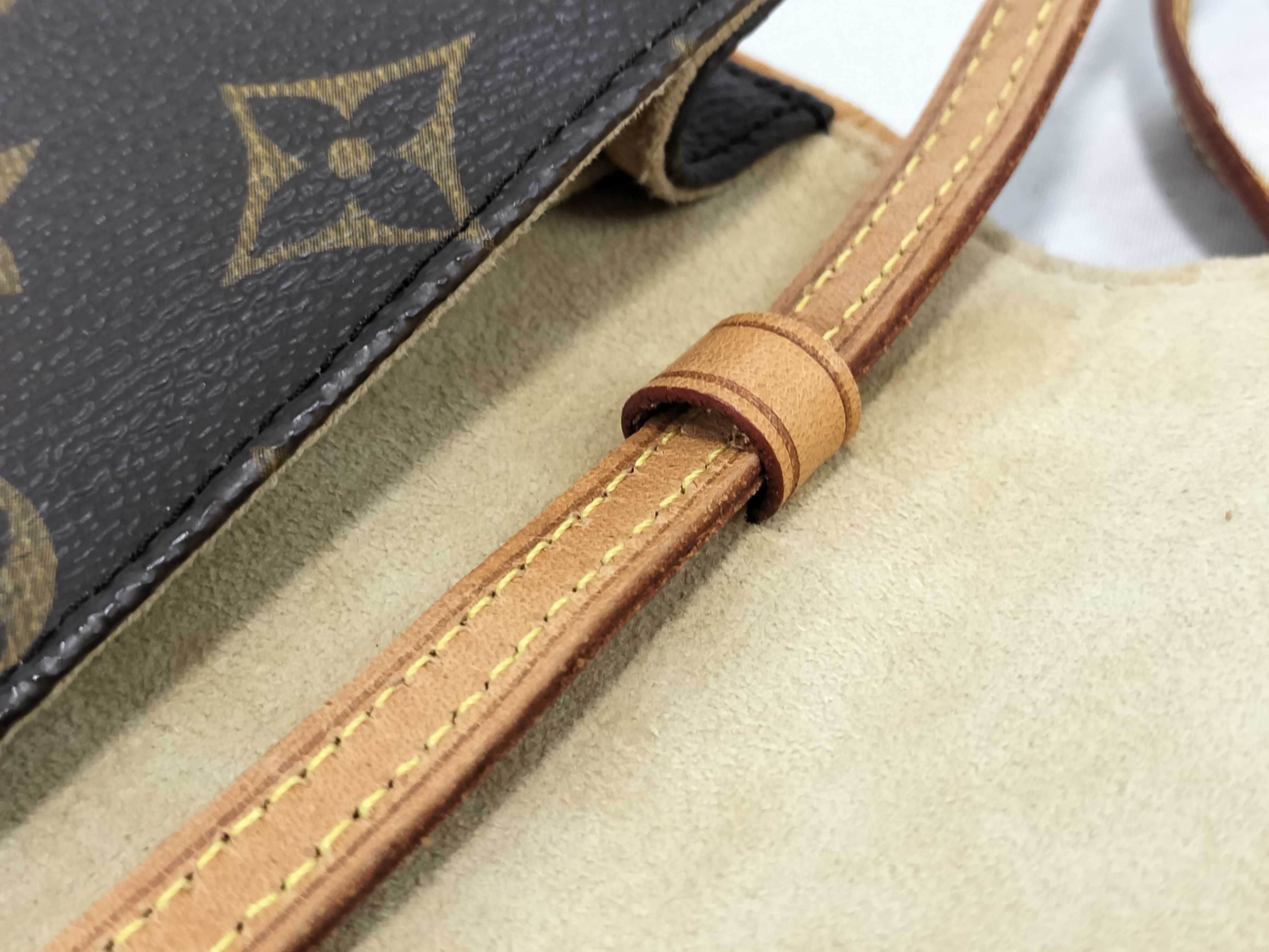 Monogram Pochette Twin GM M51852 Brown FL0051 Shoulder Bag — view 5
