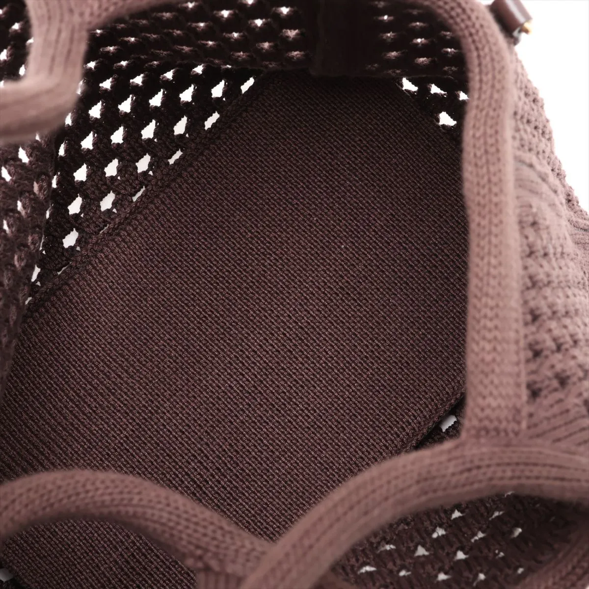 Ivy Cotton x Leather 2-Way Handbag Brown — view 8
