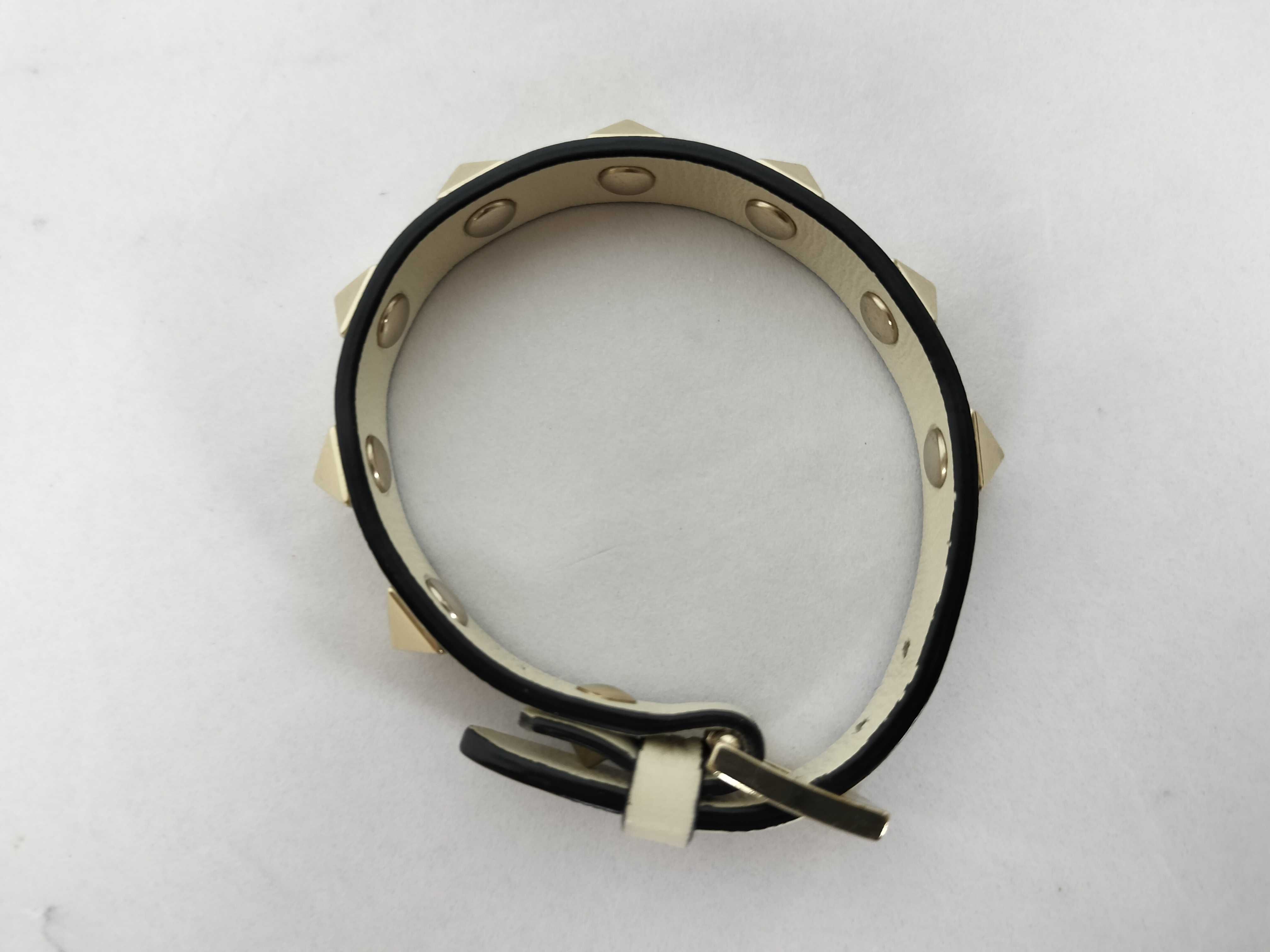Rockstud Leather Bracelet Bracelet/Bangle — view 3