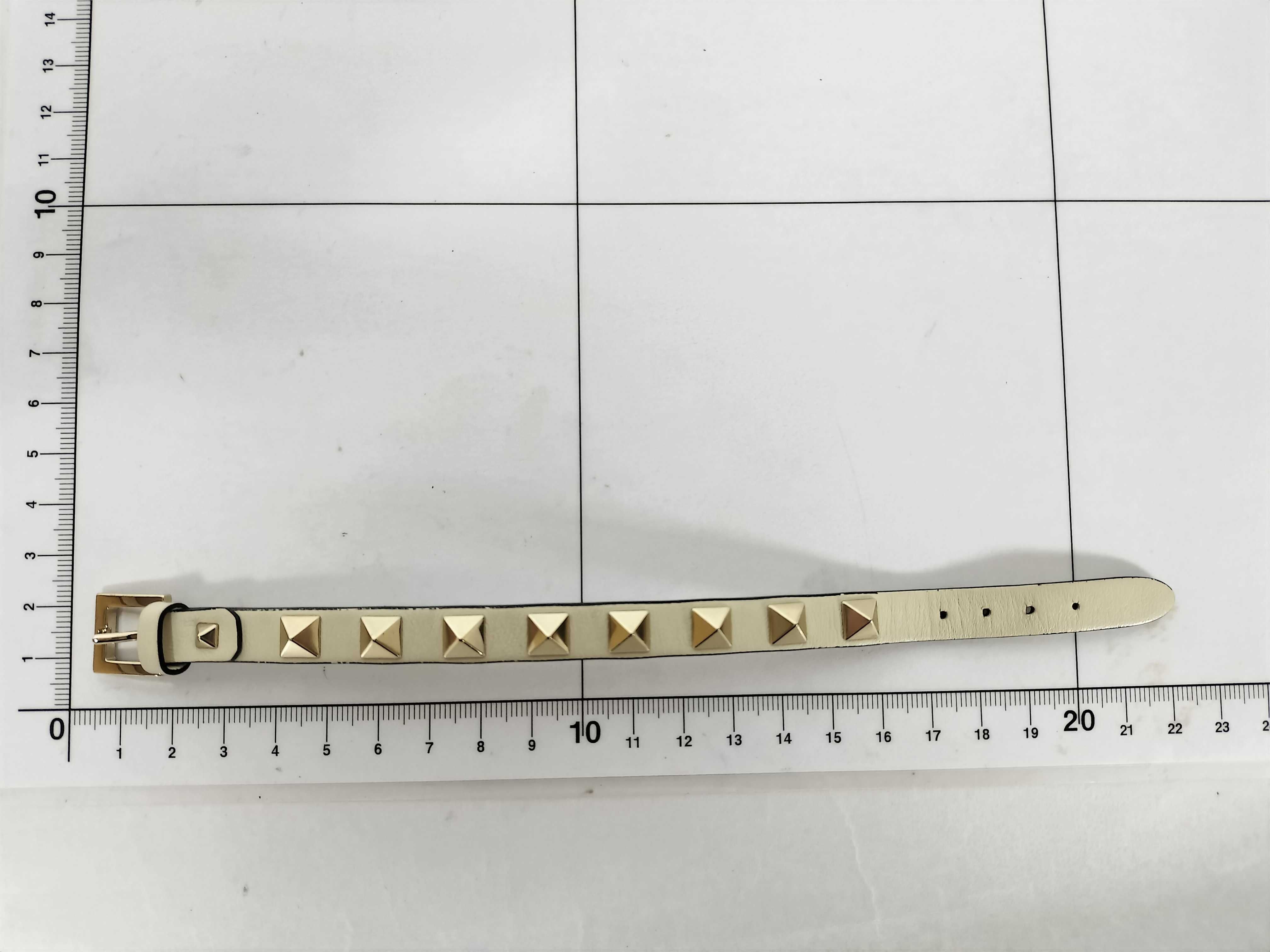 Rockstud Leather Bracelet Bracelet/Bangle — view 5