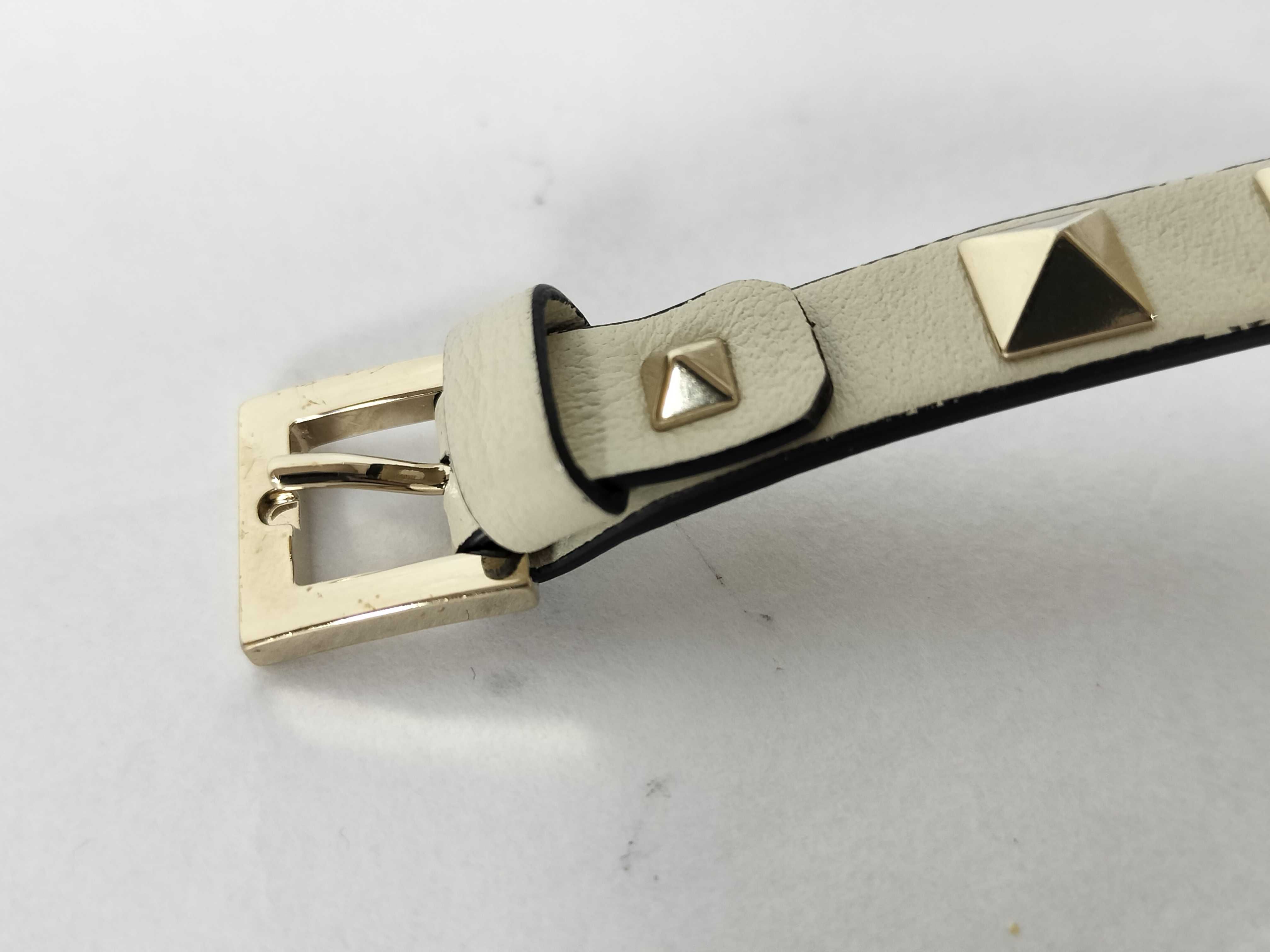 Rockstud Leather Bracelet Bracelet/Bangle — view 7