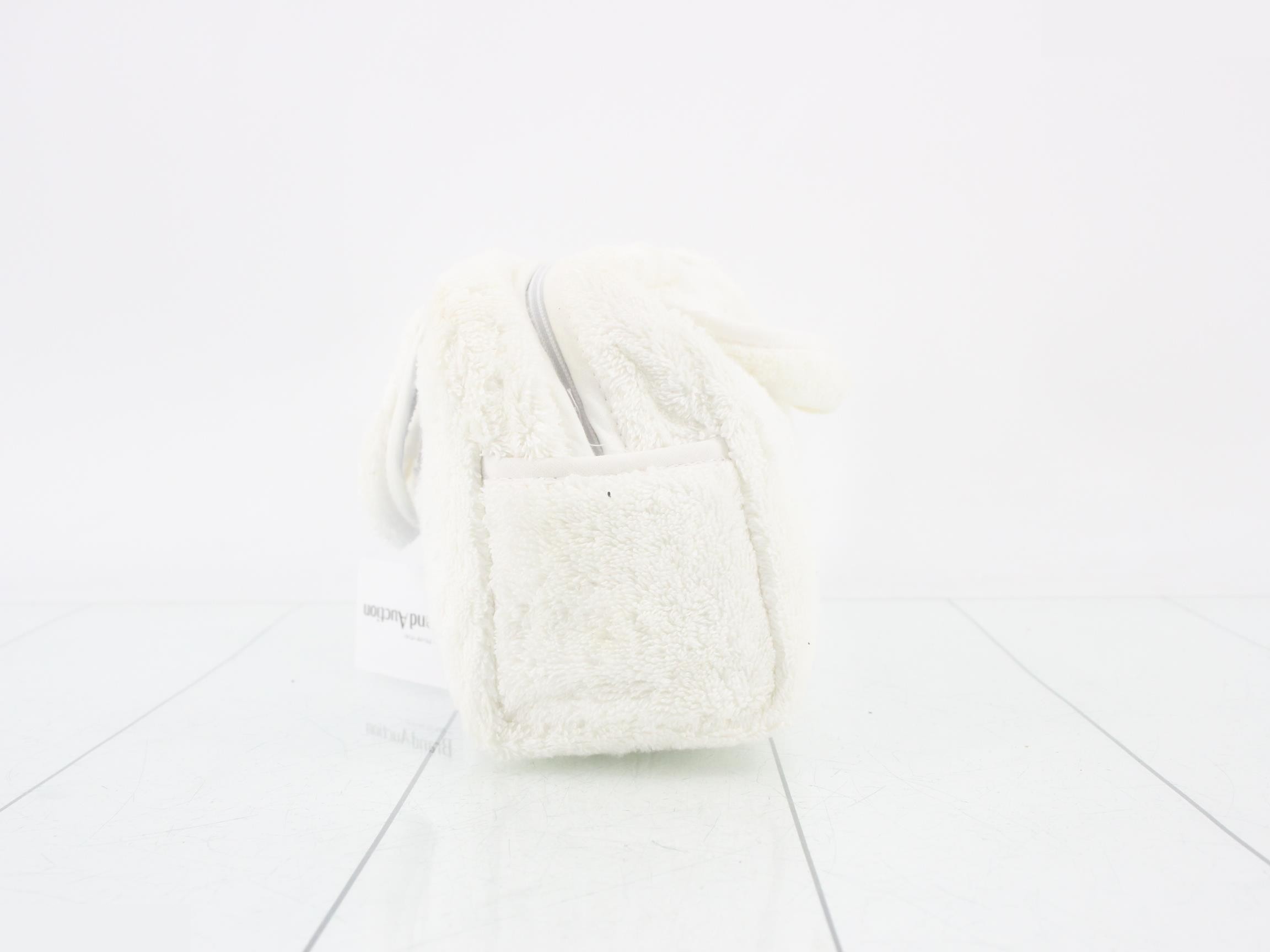 Cotton J'ADORE DIOR Pile Handbag, Bicolor — view 3