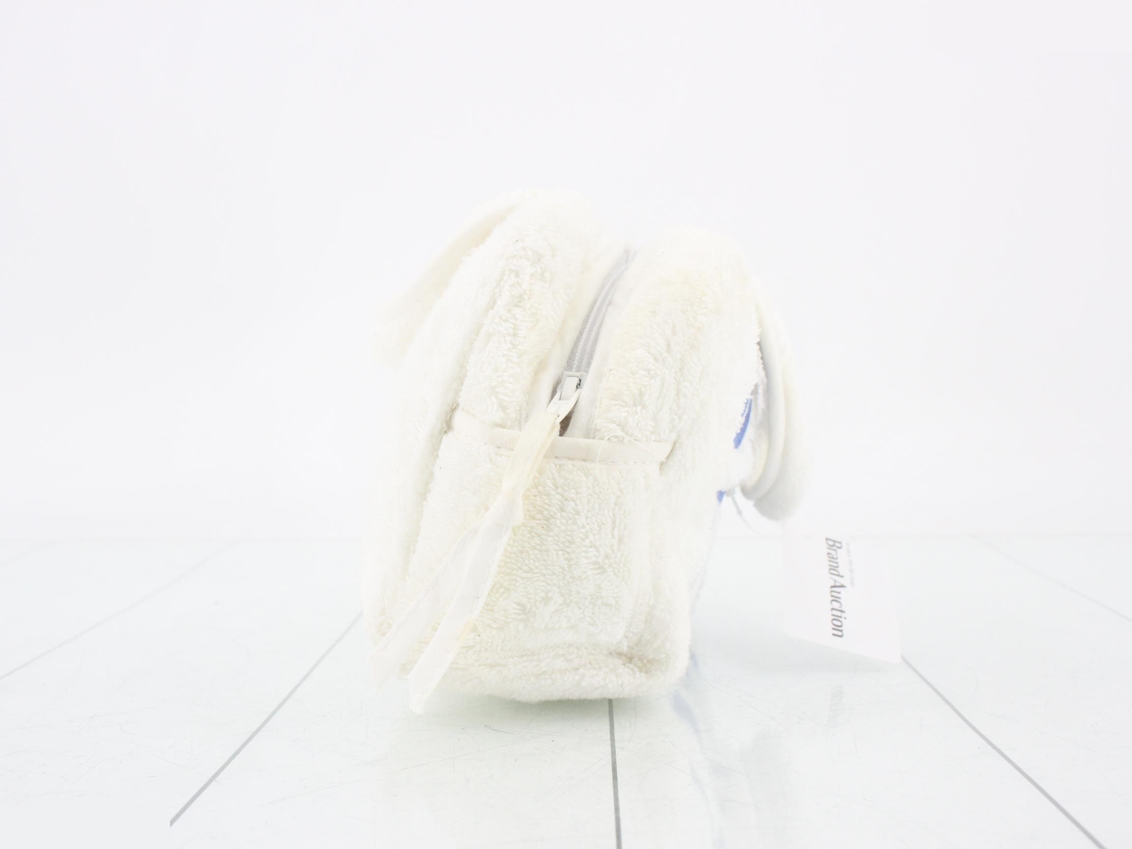 Cotton J'ADORE DIOR Pile Handbag, Bicolor — view 4
