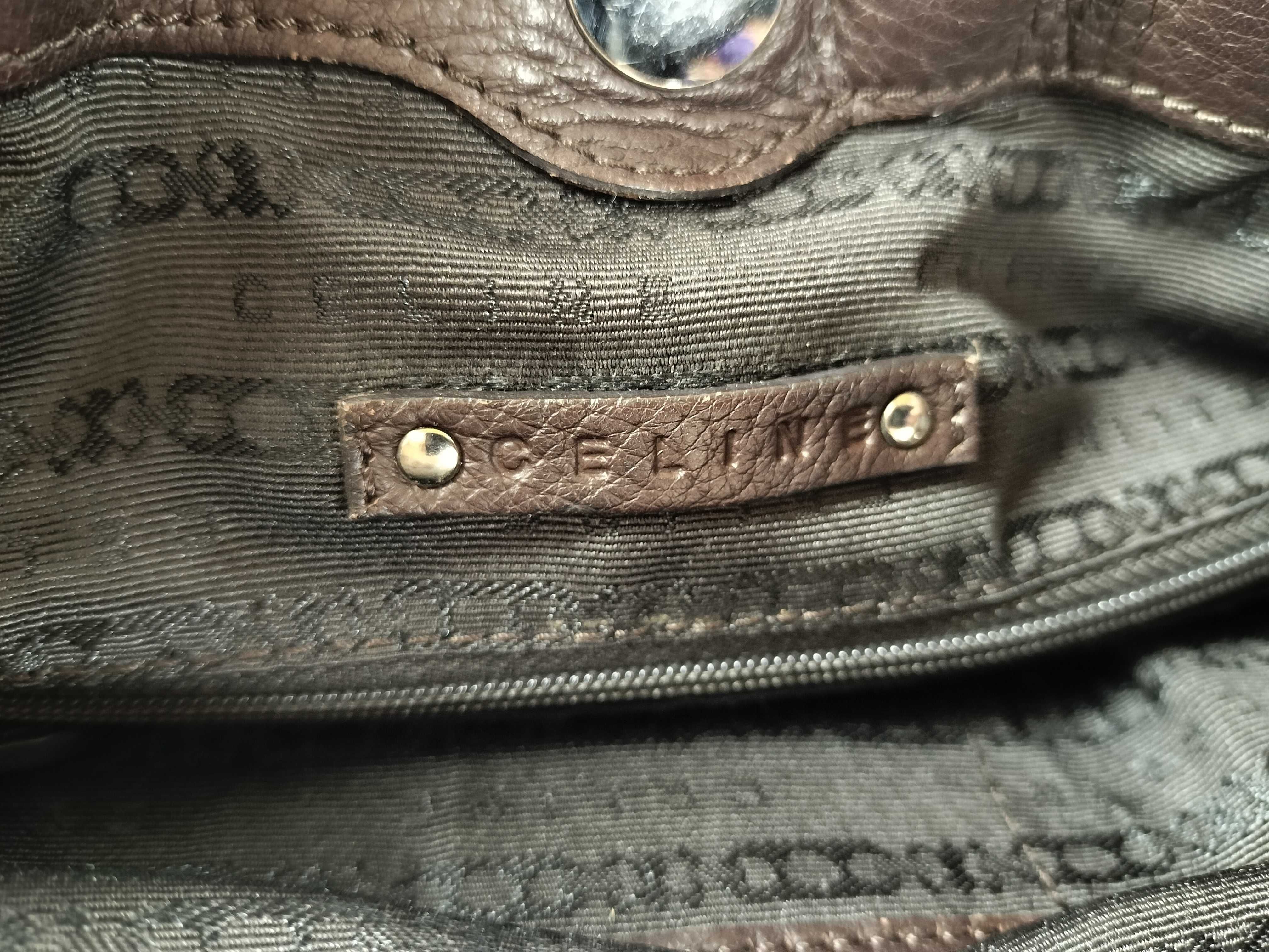 Pillow Small Handbag, Dark Brown, Silver Hardware, with Charm — view 9