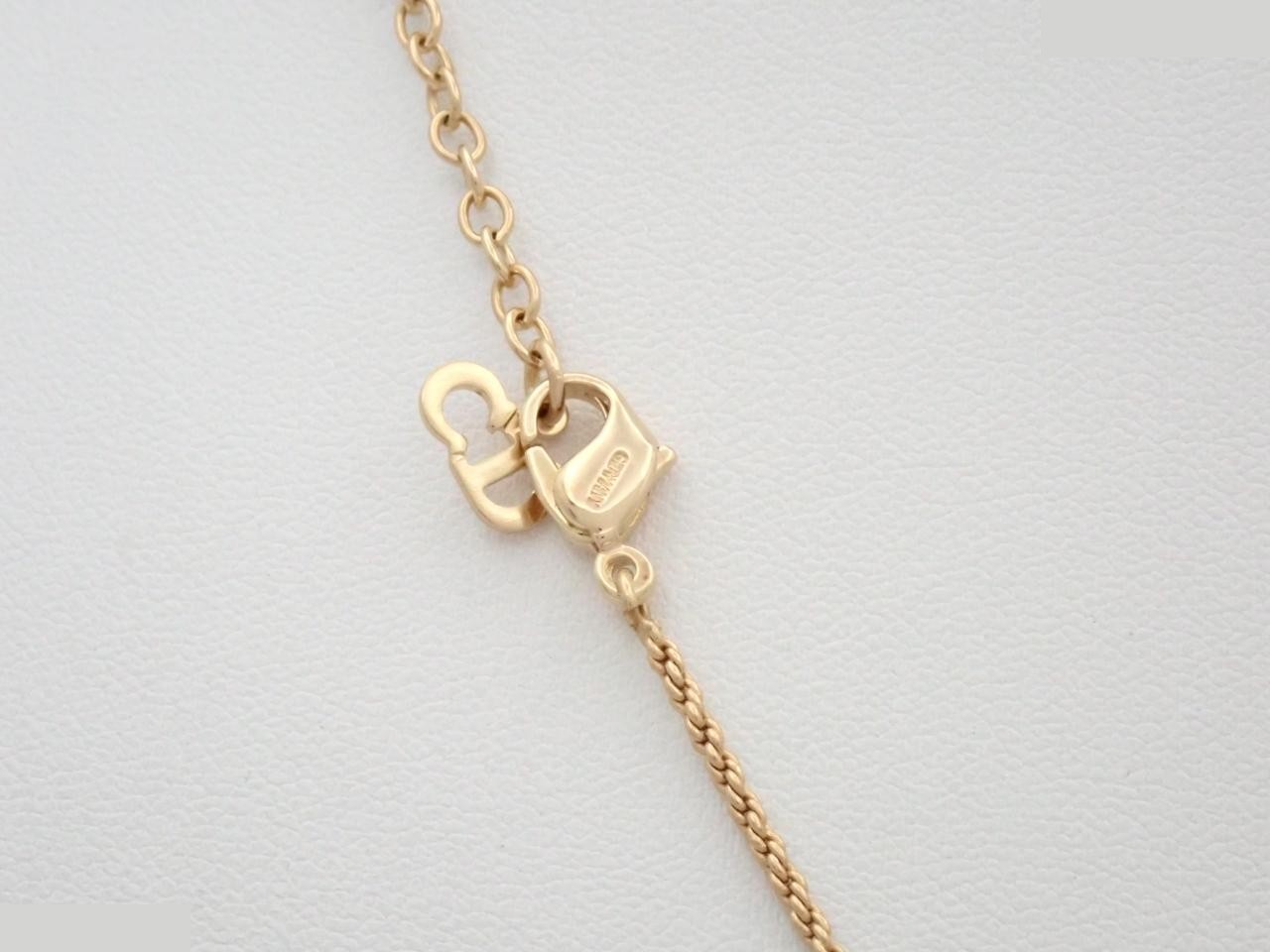 Gold necklace, chain approximately 44cm — view 2