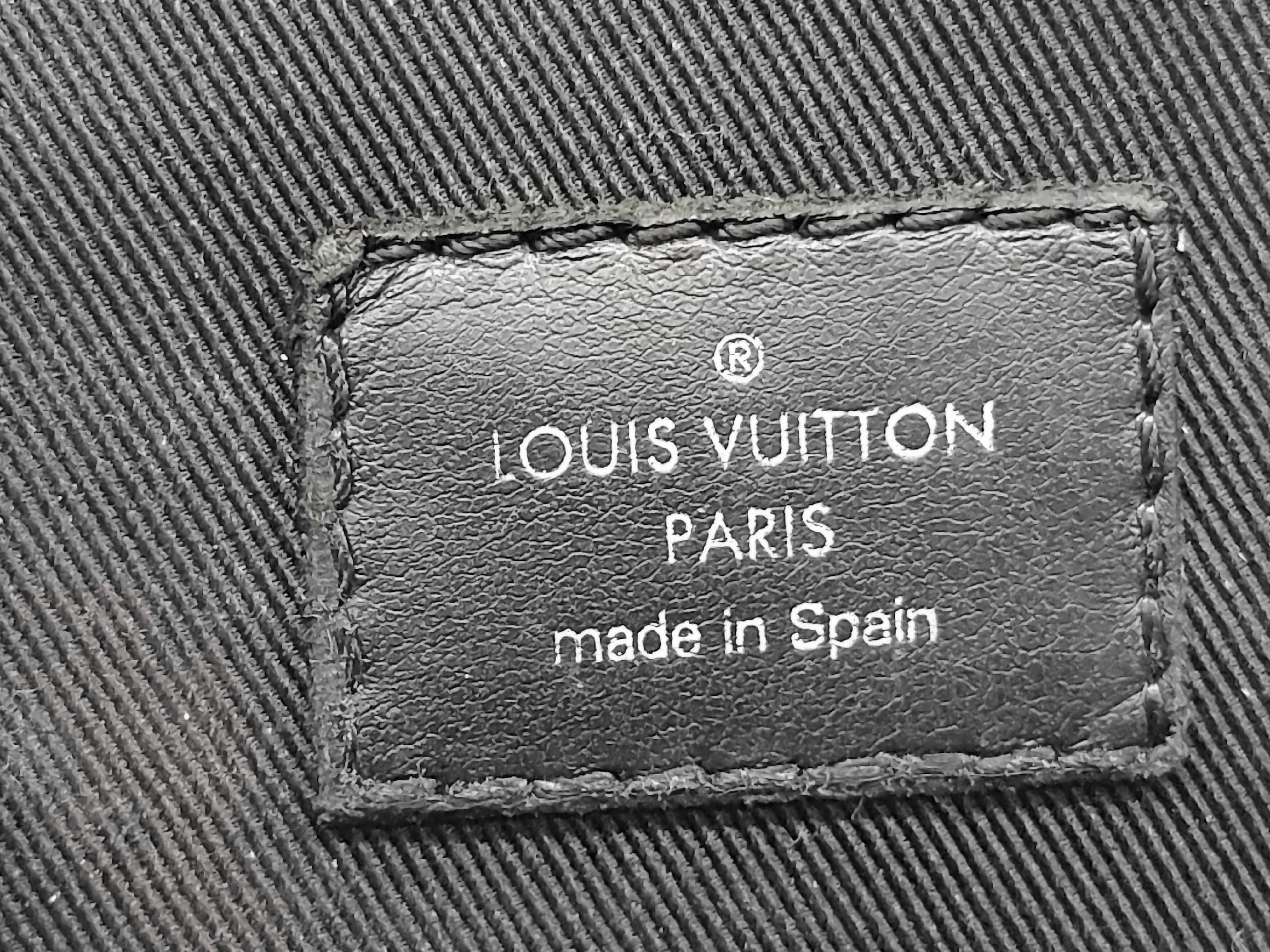 Damier Graphite LV N41719 Avenue Sling Bag/One-Shoulder Bag — view 12