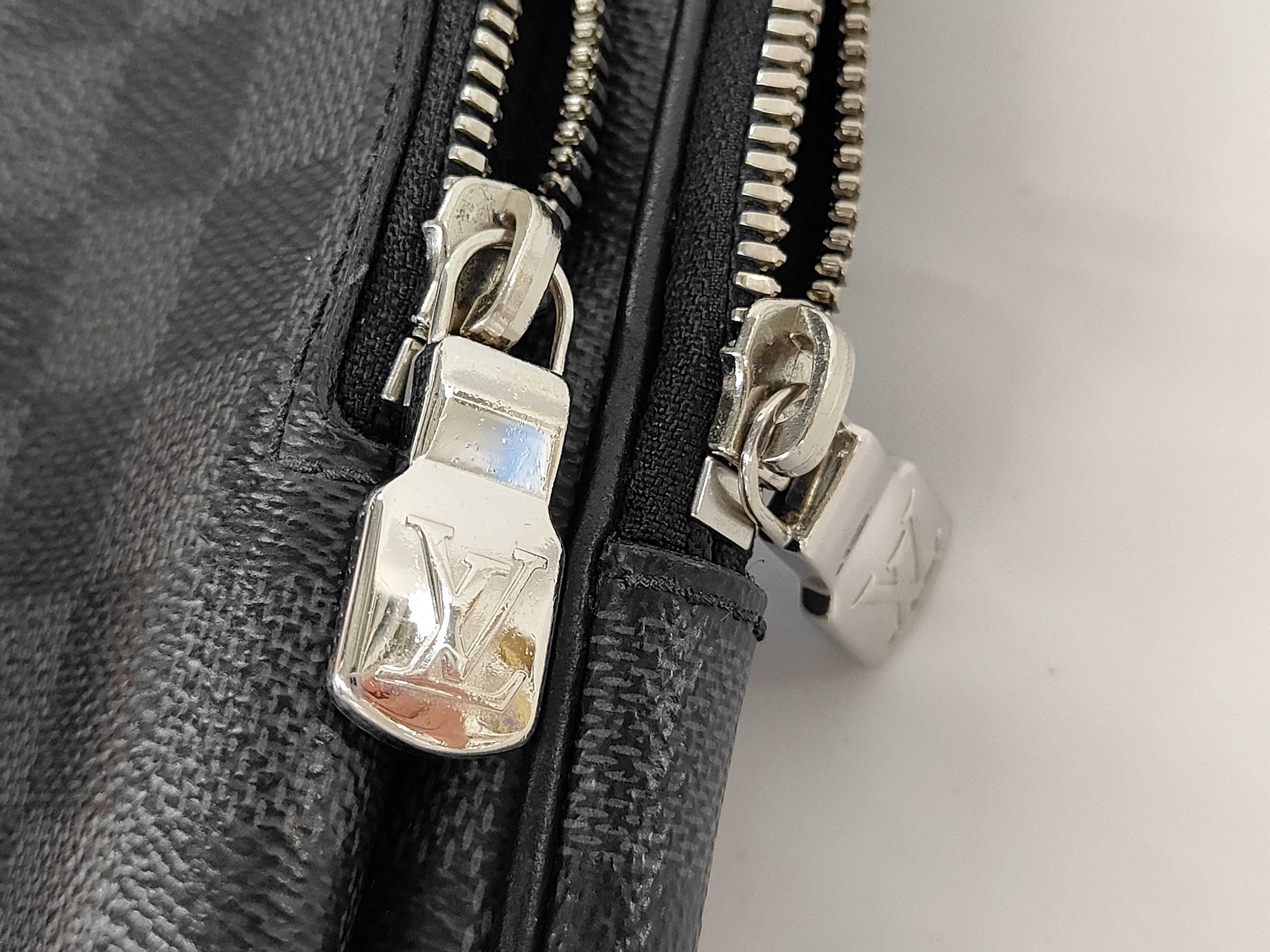 Damier Graphite LV N41719 Avenue Sling Bag/One-Shoulder Bag — view 13