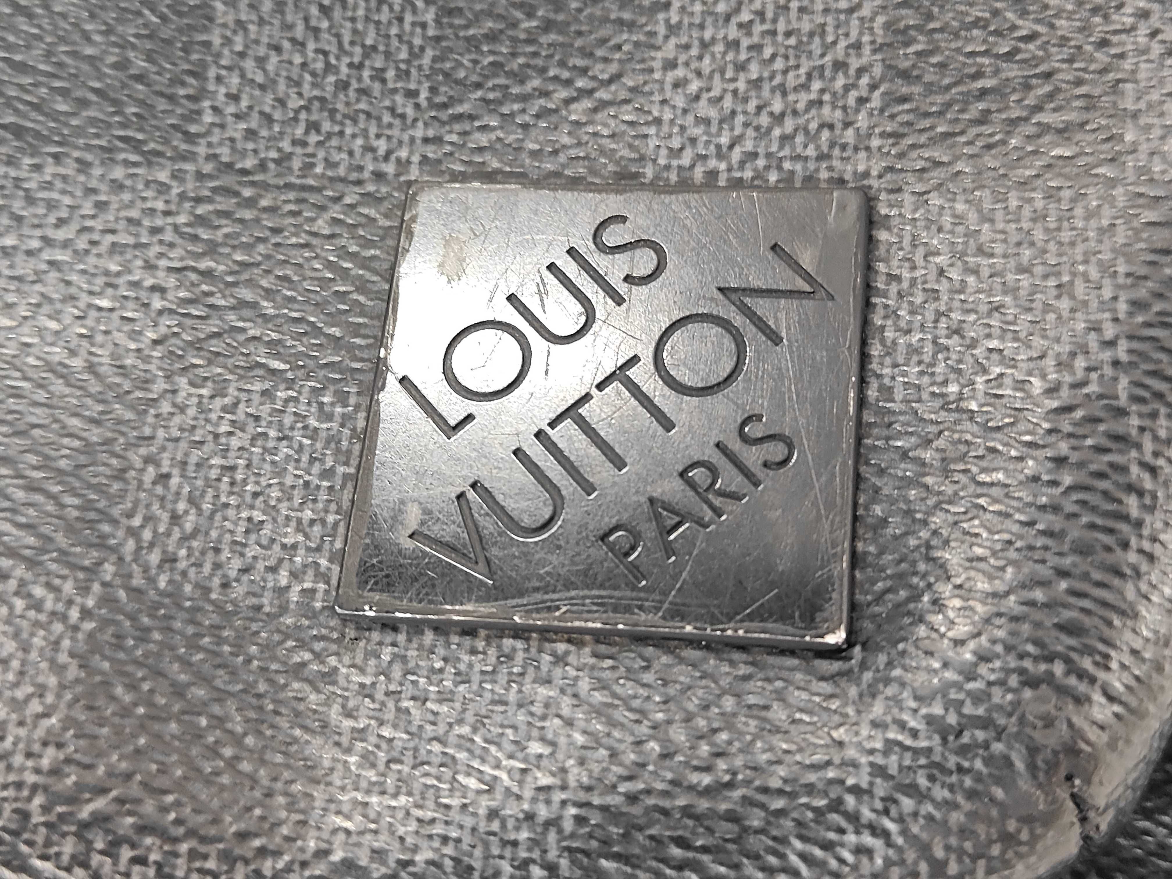 Damier Graphite LV N41719 Avenue Sling Bag/One-Shoulder Bag — view 14