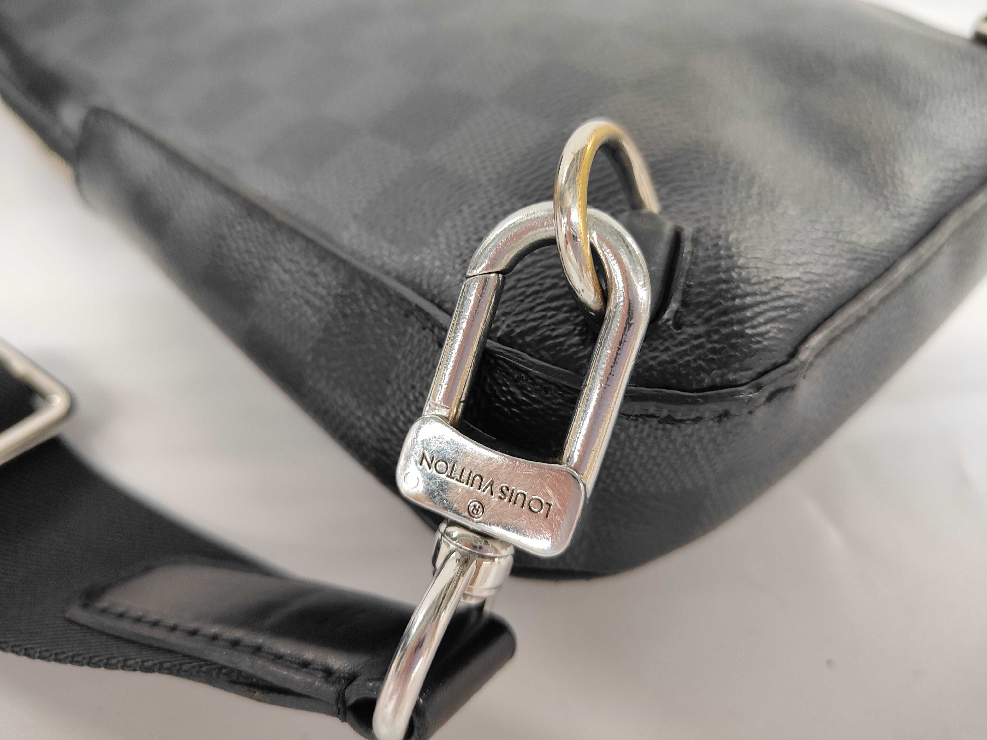 Damier Graphite LV N41719 Avenue Sling Bag/One-Shoulder Bag — view 5