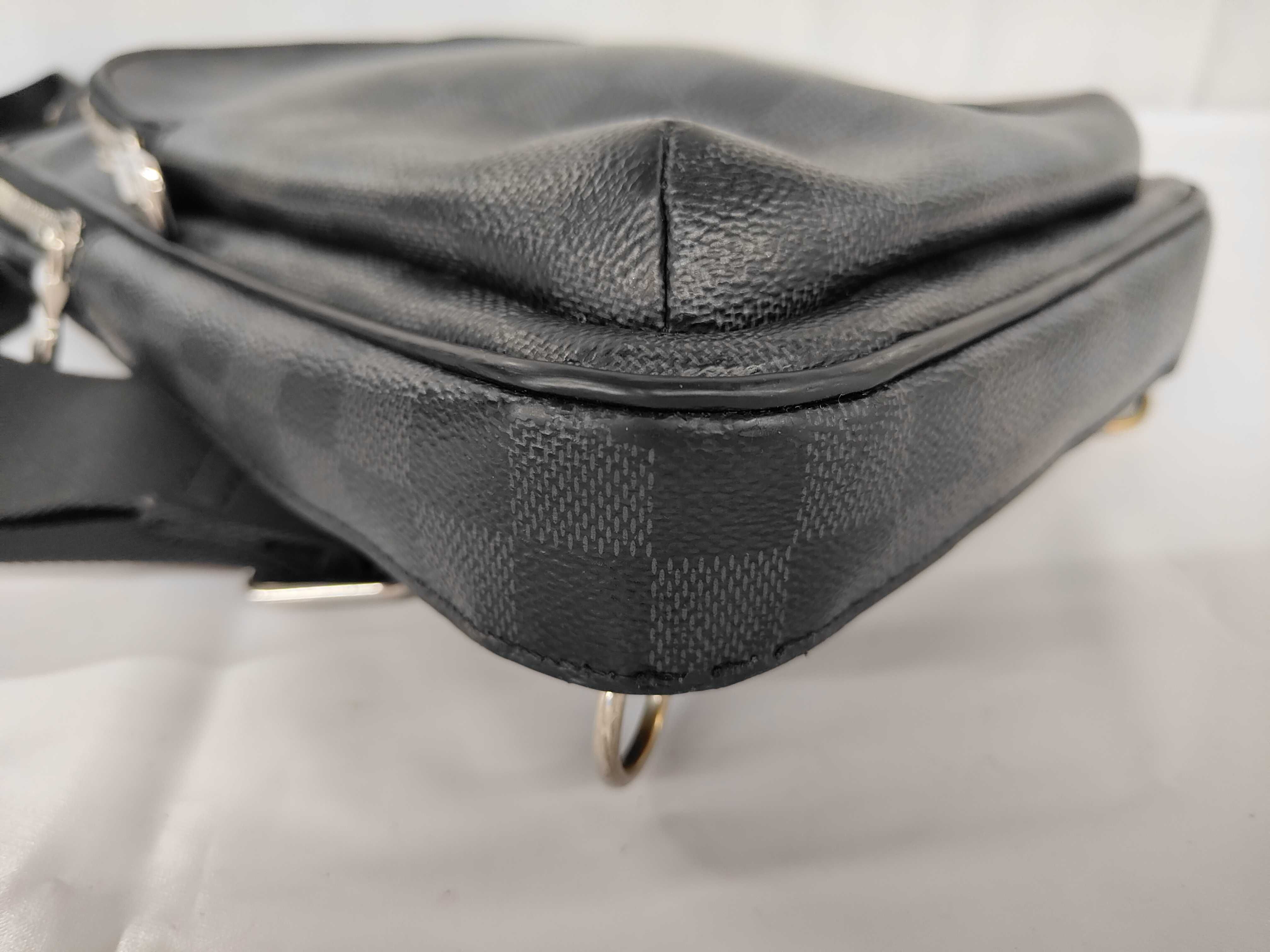 Damier Graphite LV N41719 Avenue Sling Bag/One-Shoulder Bag — view 7
