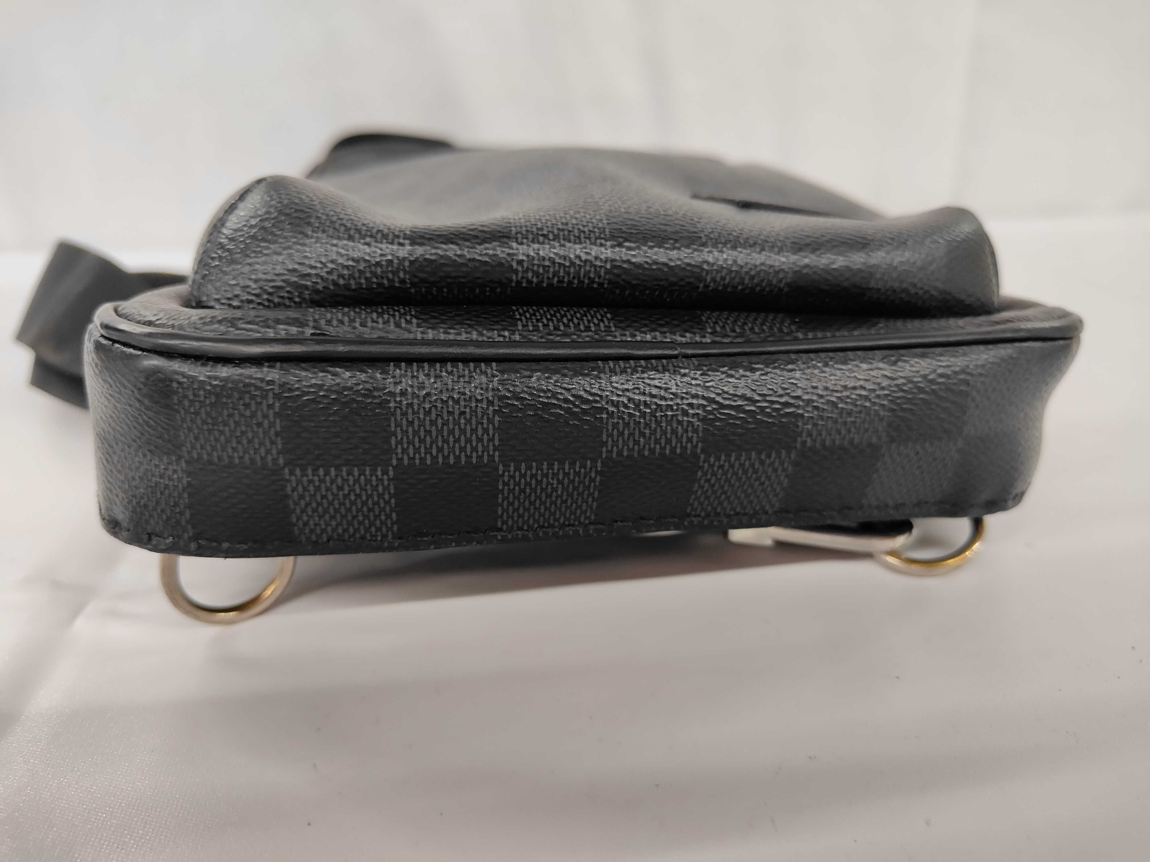 Damier Graphite LV N41719 Avenue Sling Bag/One-Shoulder Bag — view 8