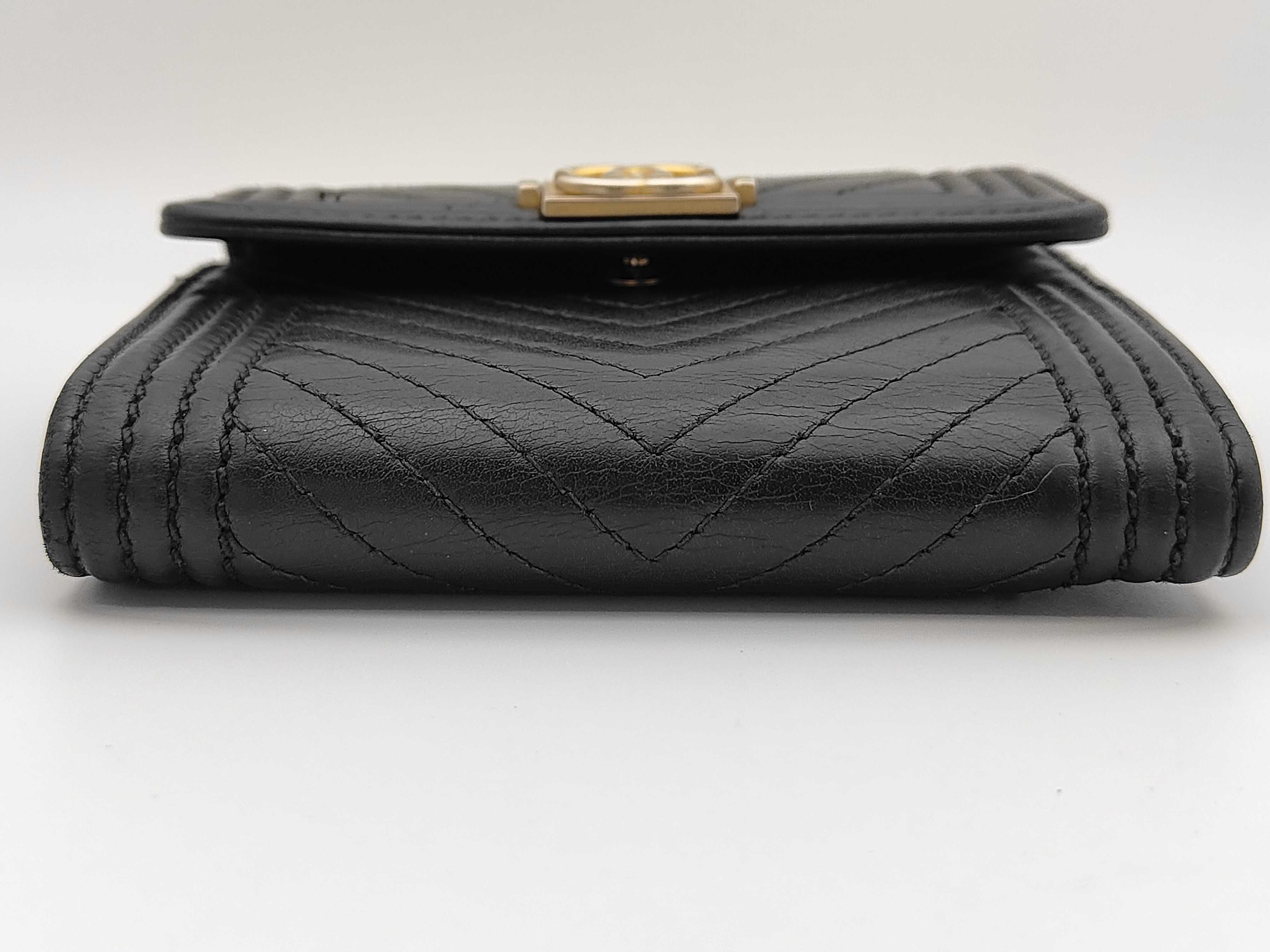 Tri-fold Wallet / Boy Chanel / Chevron / 24479542 — view 3