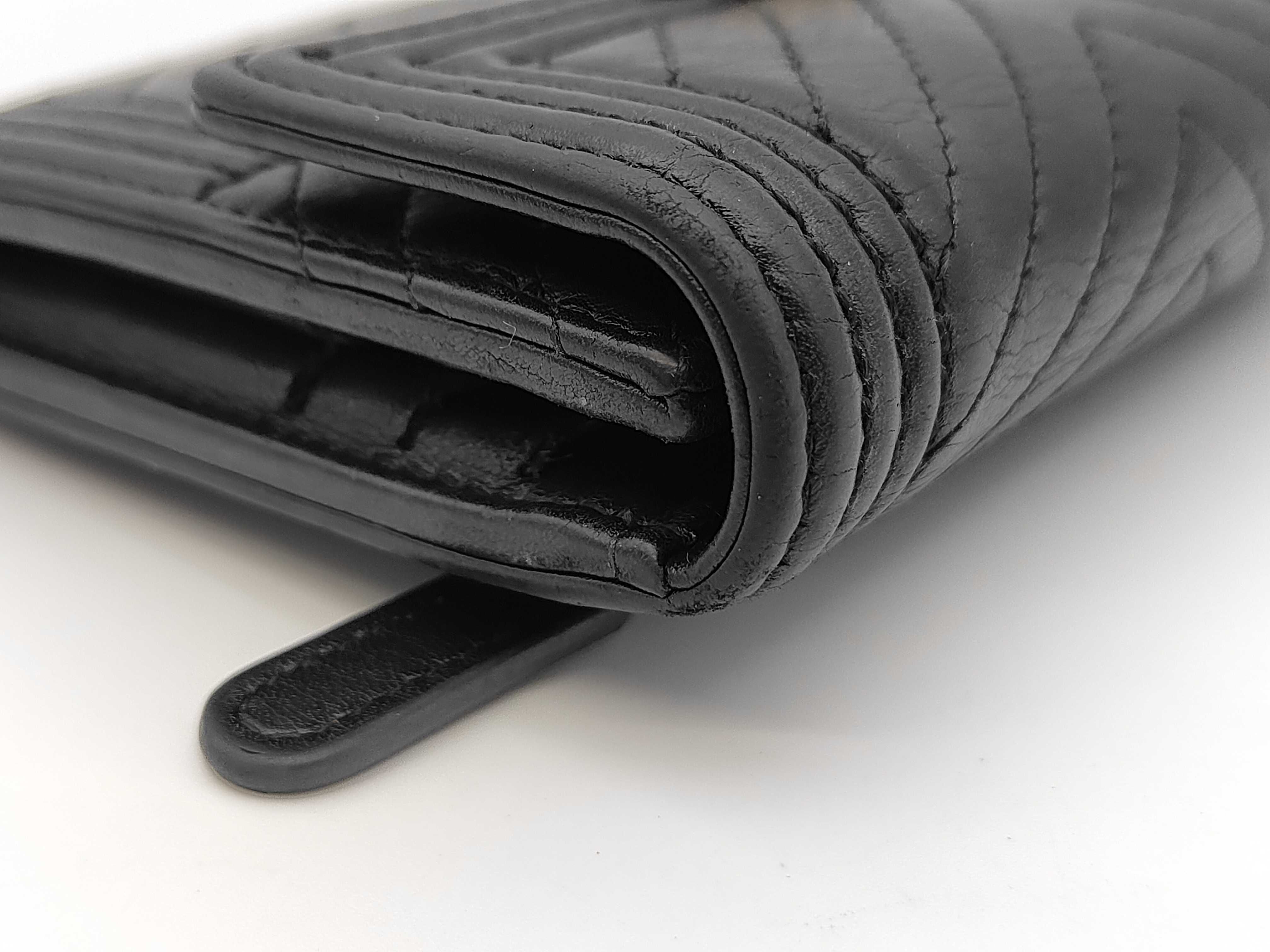 Tri-fold Wallet / Boy Chanel / Chevron / 24479542 — view 4