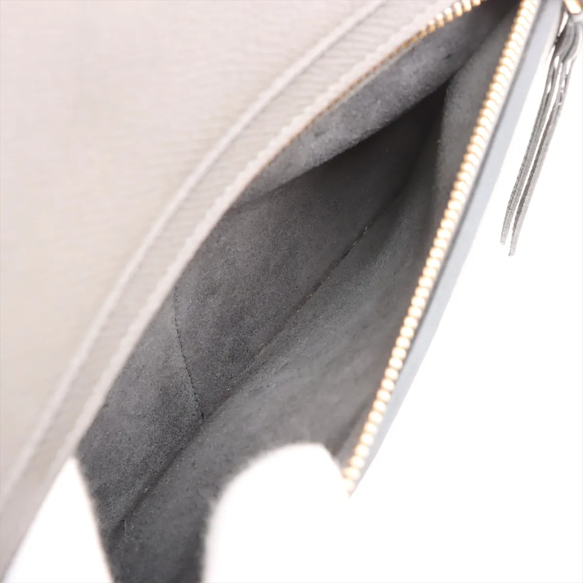 Belt Bag Mini Leather 2WAY Handbag Gray — view 11