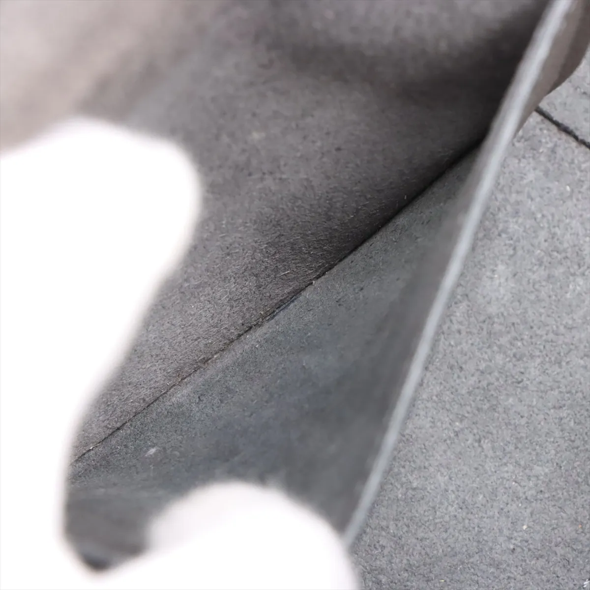 Belt Bag Mini Leather 2WAY Handbag Gray — view 9