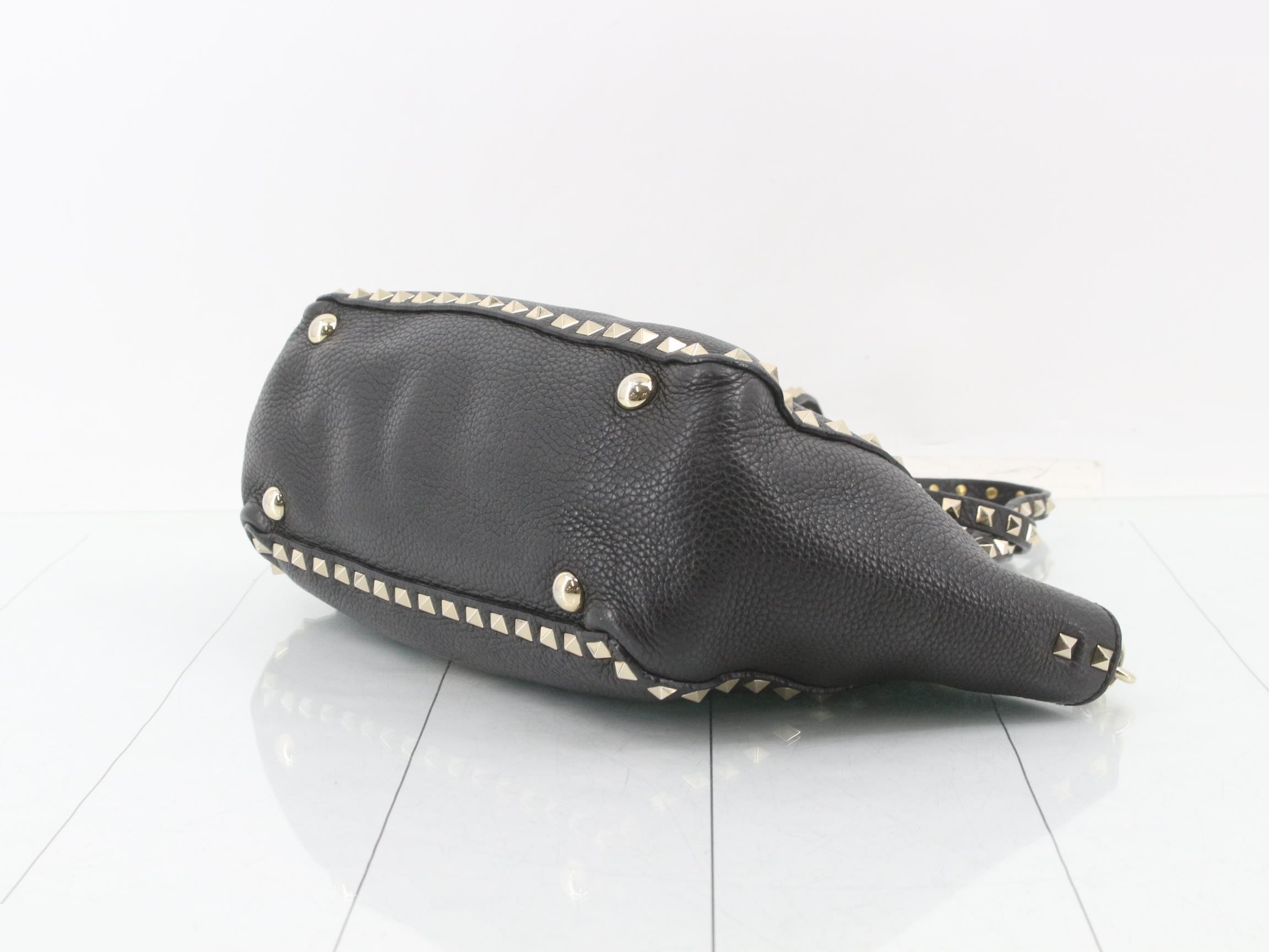 Rockstud Leather 2-Way Shoulder/Handbag — view 6