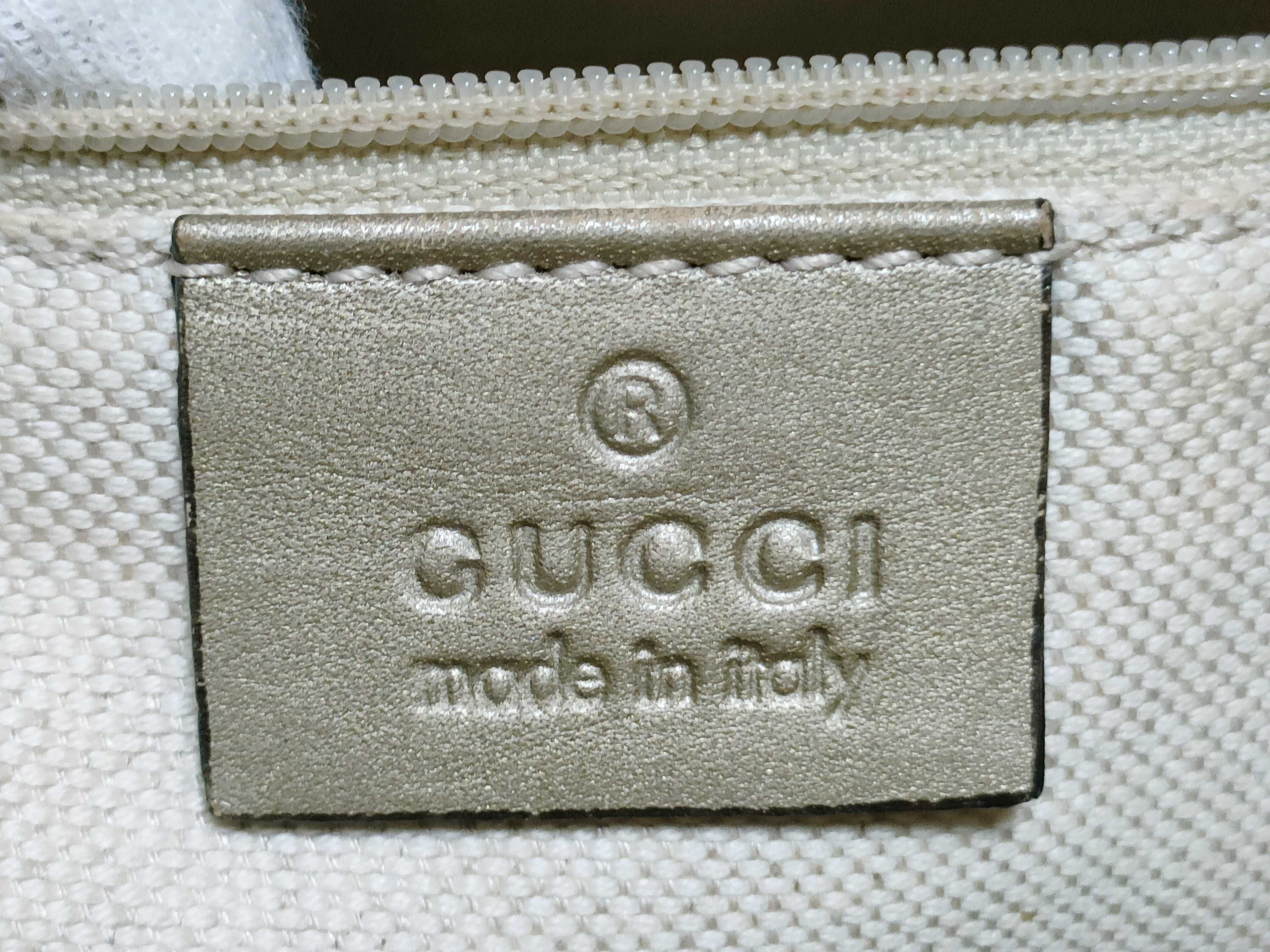 Guccissima HK-211944 525040 Sukey GG Guccissima Leather Beige Shoulder Bag Handbag — view 12