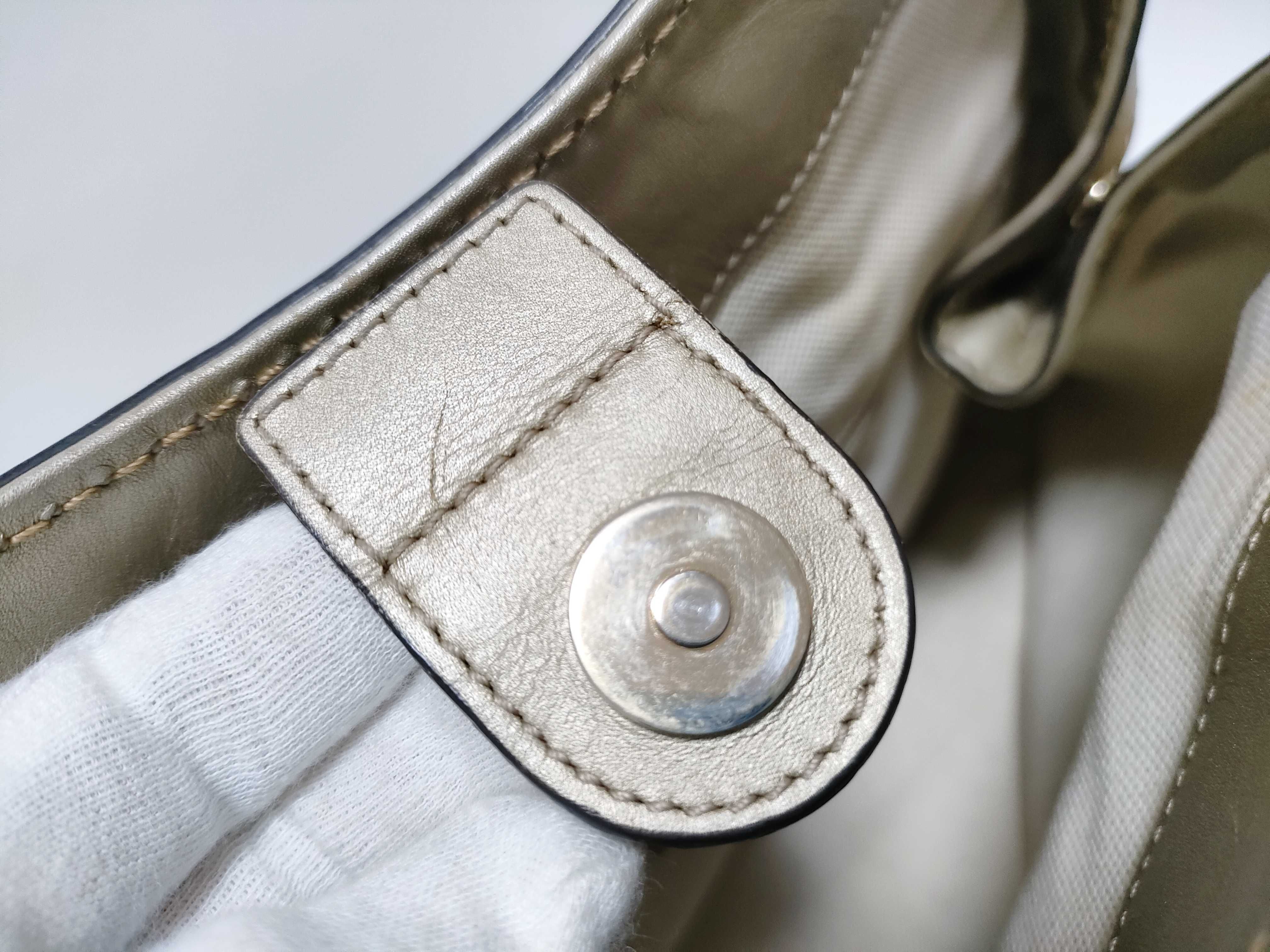 Guccissima HK-211944 525040 Sukey GG Guccissima Leather Beige Shoulder Bag Handbag — view 13